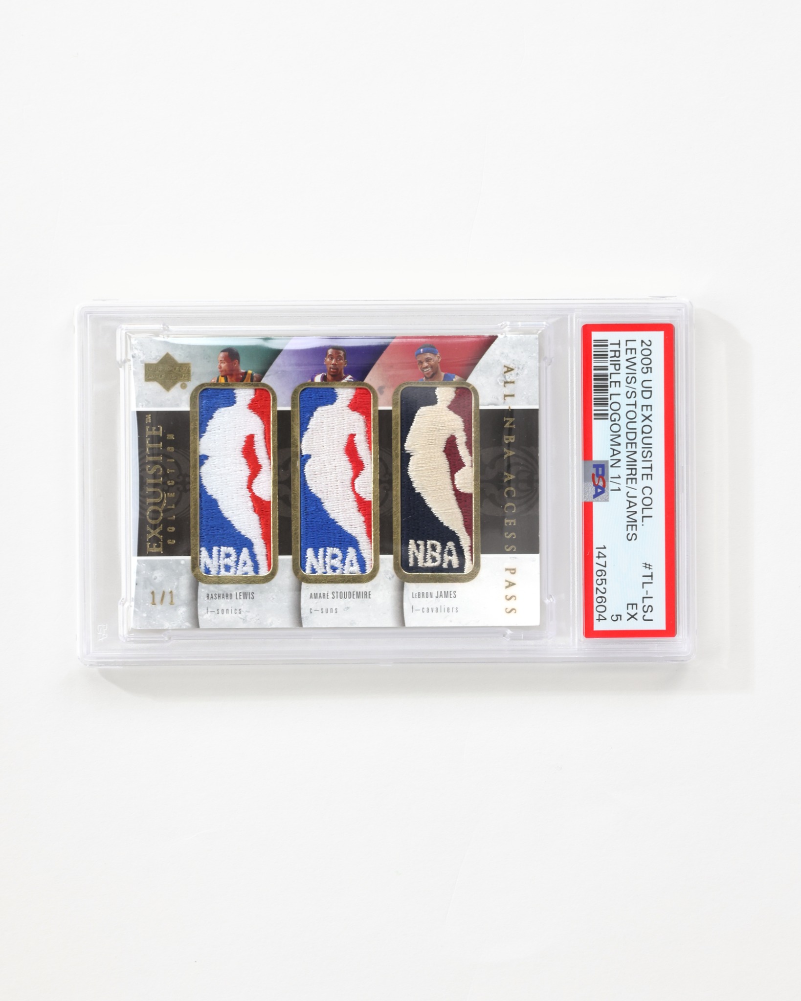Completed 2004-05 UD Exquisite Autographed Patches Set