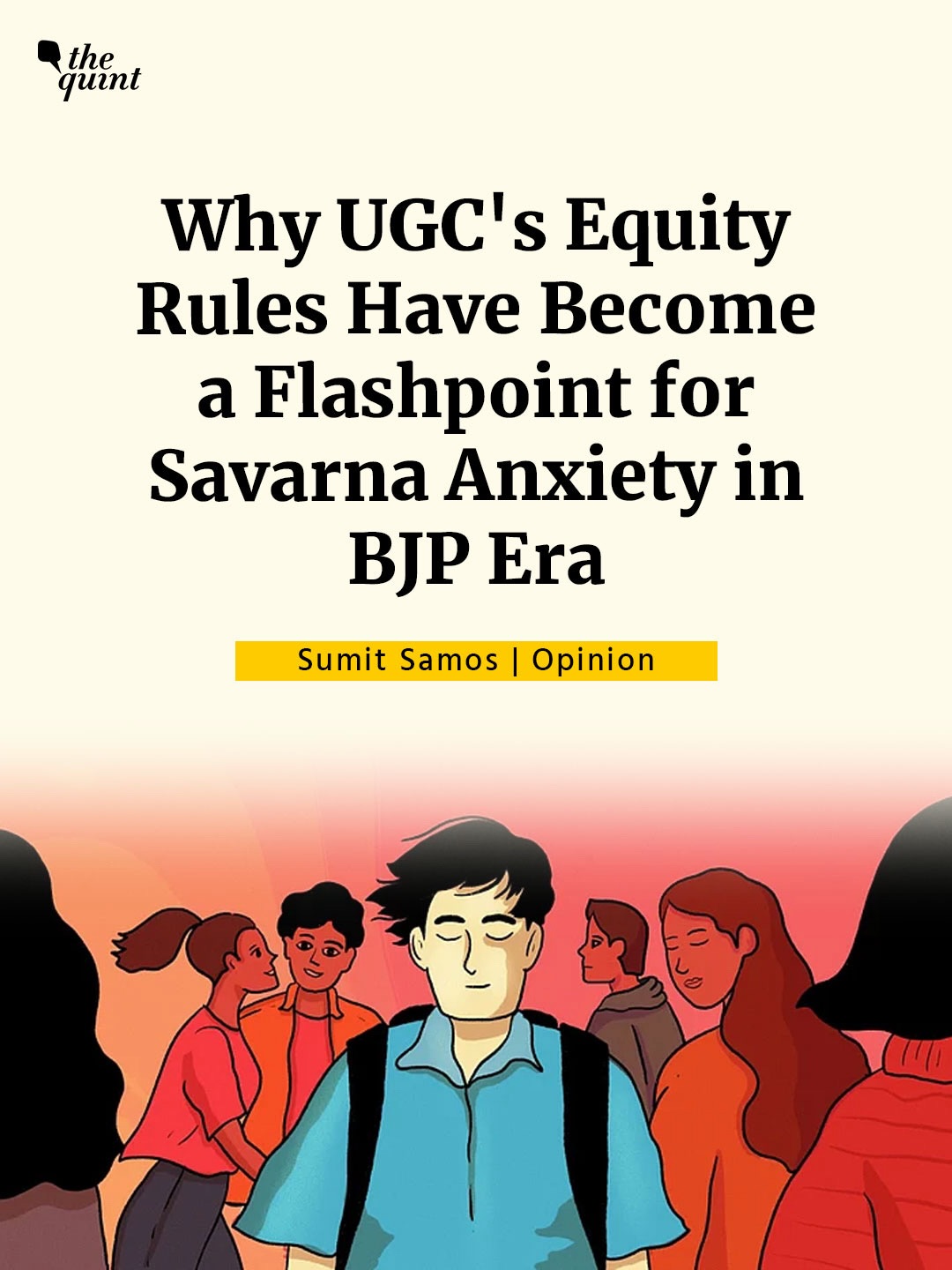 The Quint - Opinion | Conflicts around caste and religion... | Facebook