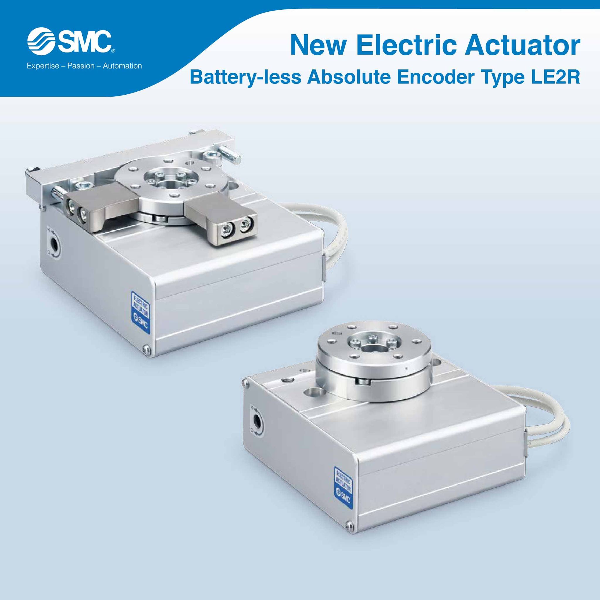 SMC - SMC’s New Battery-less Electric Actuator LE2R is here 🚀 A rotary ...