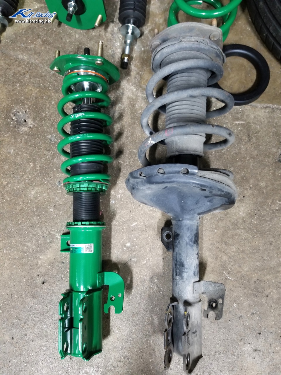ALPHARD MNH10 安裝 TEIN FLEX Z 避震