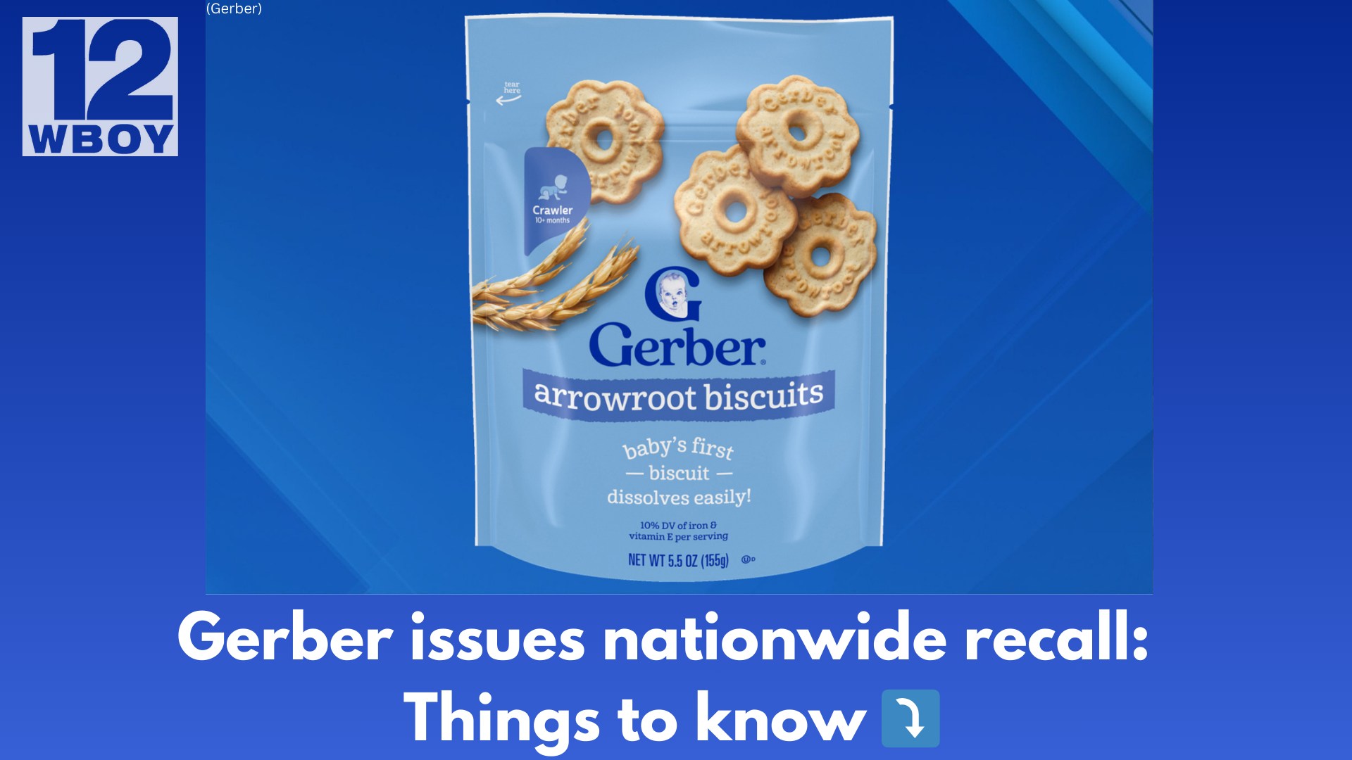 WBOY 12News - Major baby foods manufacturer Gerber has... | Facebook
