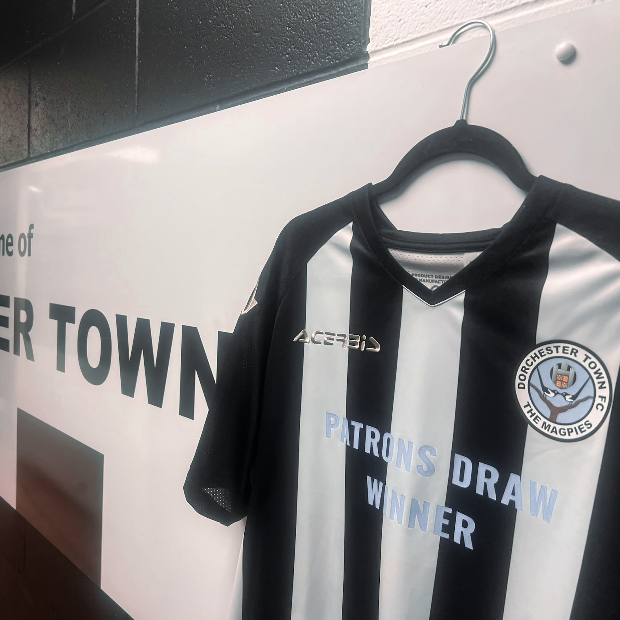 Dorchester Town FC - Official Acerbis DTFC coats are available to order ...