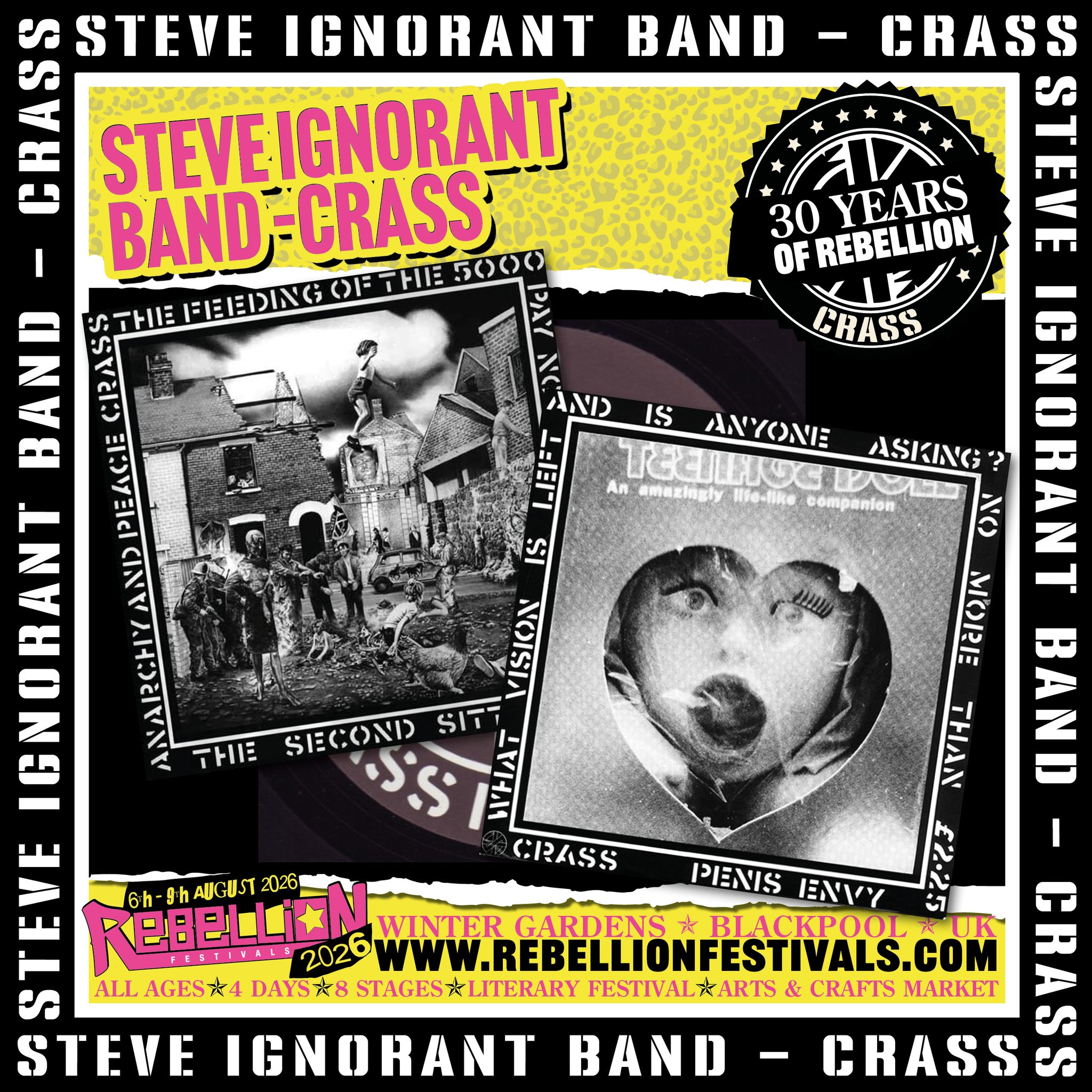 Steve Ignorant Band's Crass songs at the 100 Club CD