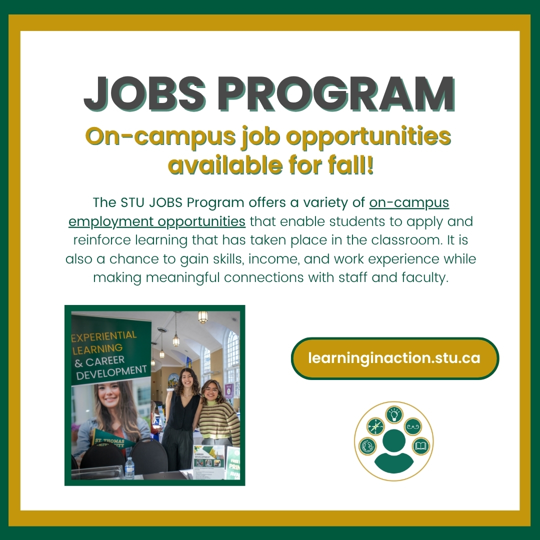 STU Experiential Learning & Career Development - CONTEST ANNOUNCEMENT ...