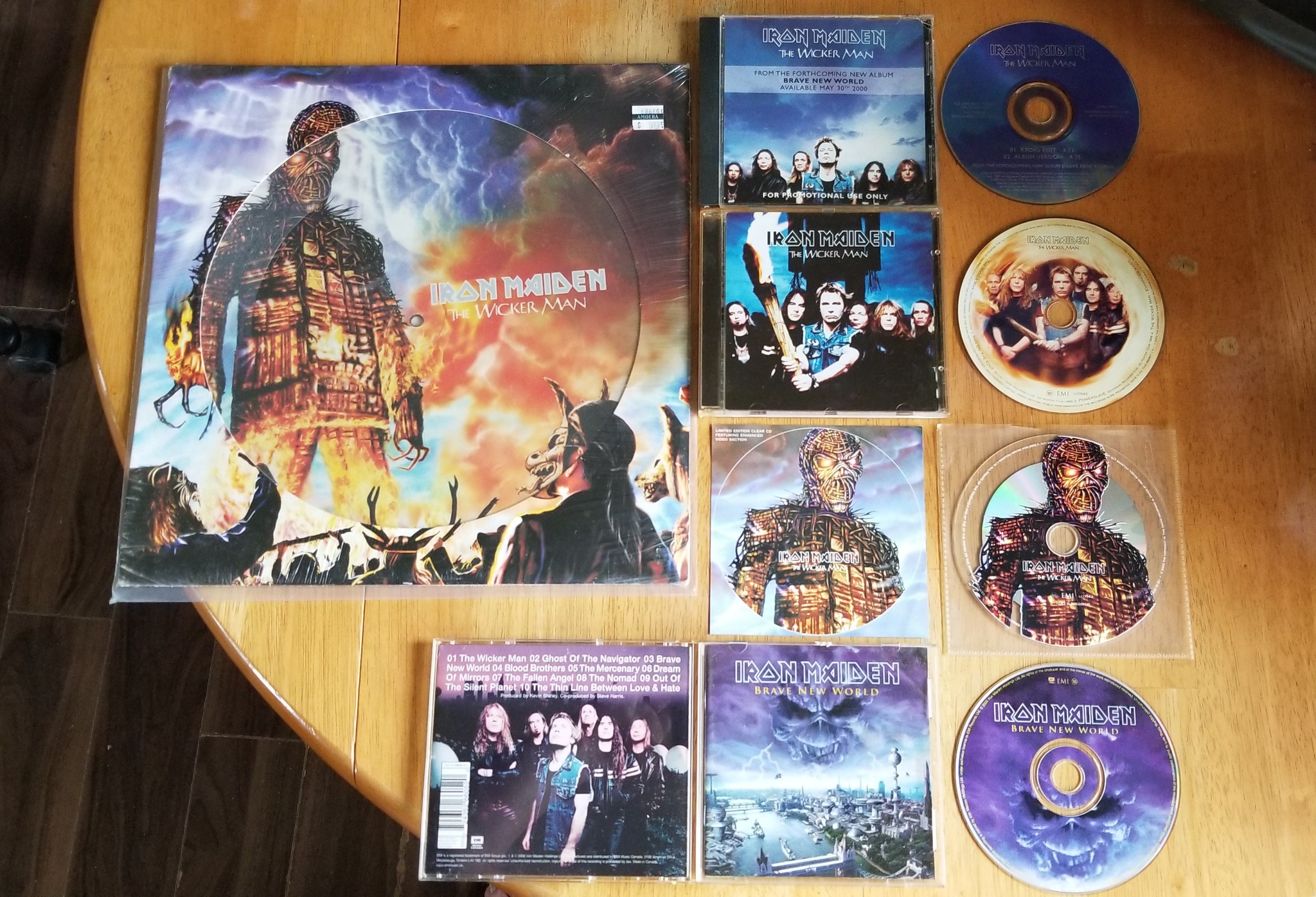 Iron Maiden CD lot for sale