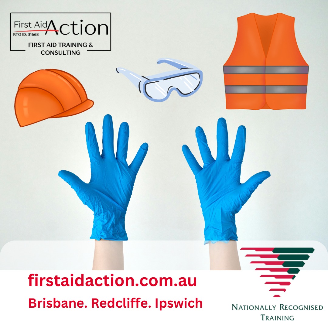 First - ⚠️ First Aid & PPE: Your Safety Matters Too ⚠️ When helping a ...
