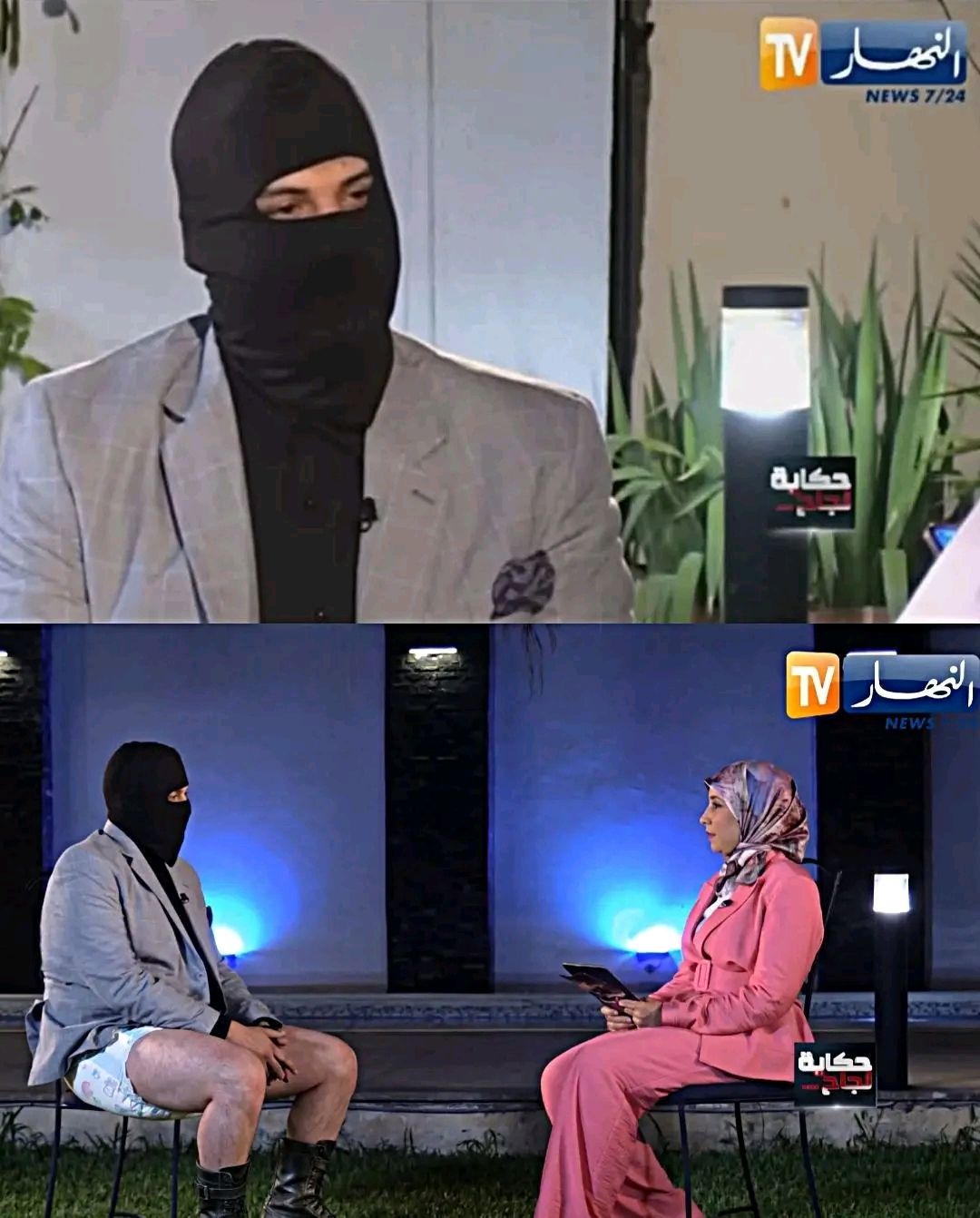 ساخر رياضي - لأول مرة في تاريخ قناة تلفزية جزائرية تستضيف... | Facebook