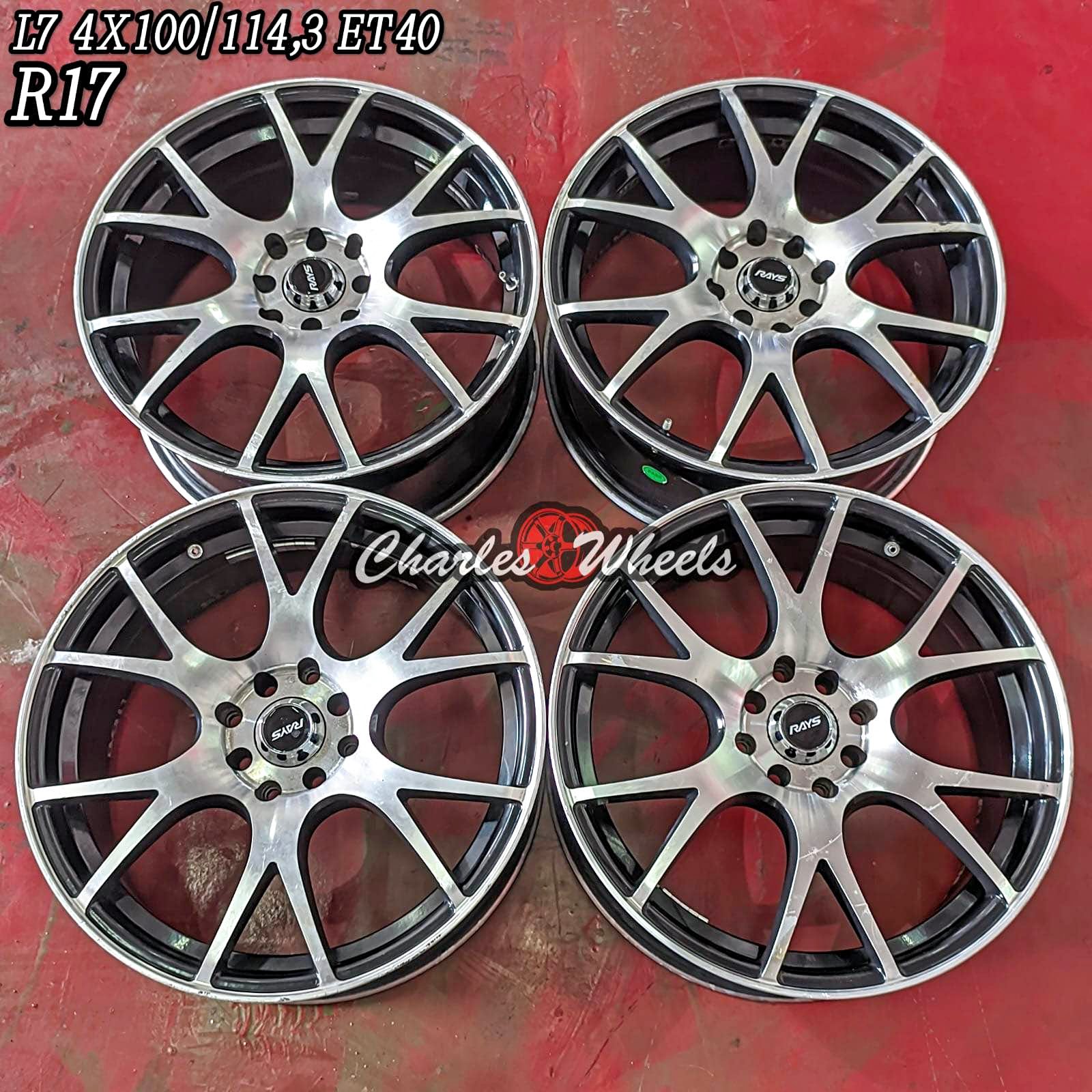 Velg bbs rx r16 4x114 (single) L7 et 25 made in england ada 5pcs - Car ...