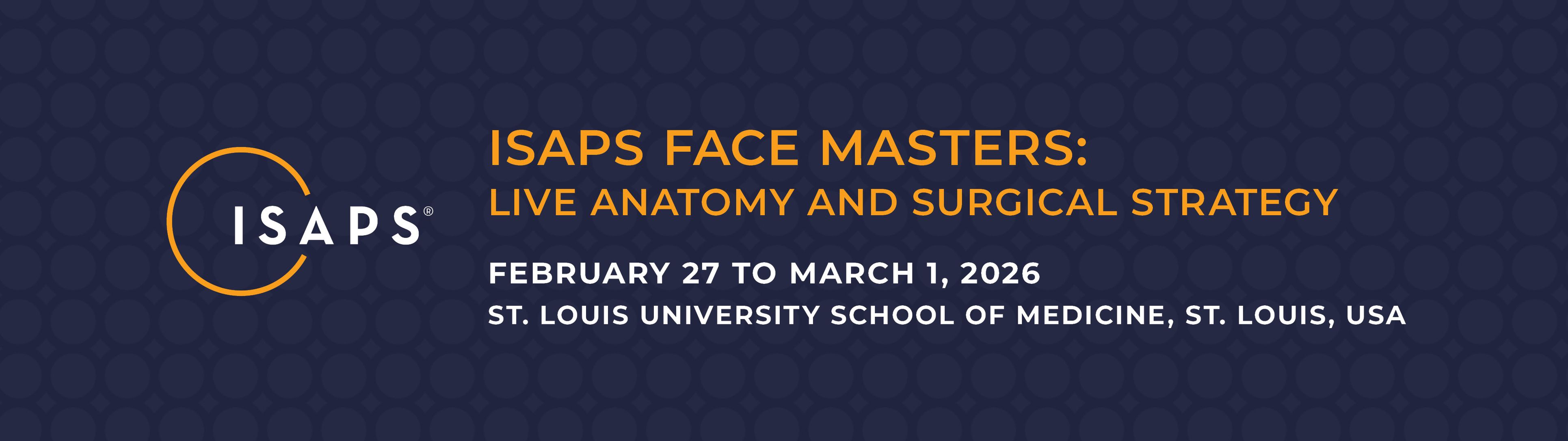 ISAPS Face... - Practical Anatomy and Surgical Education | Facebook