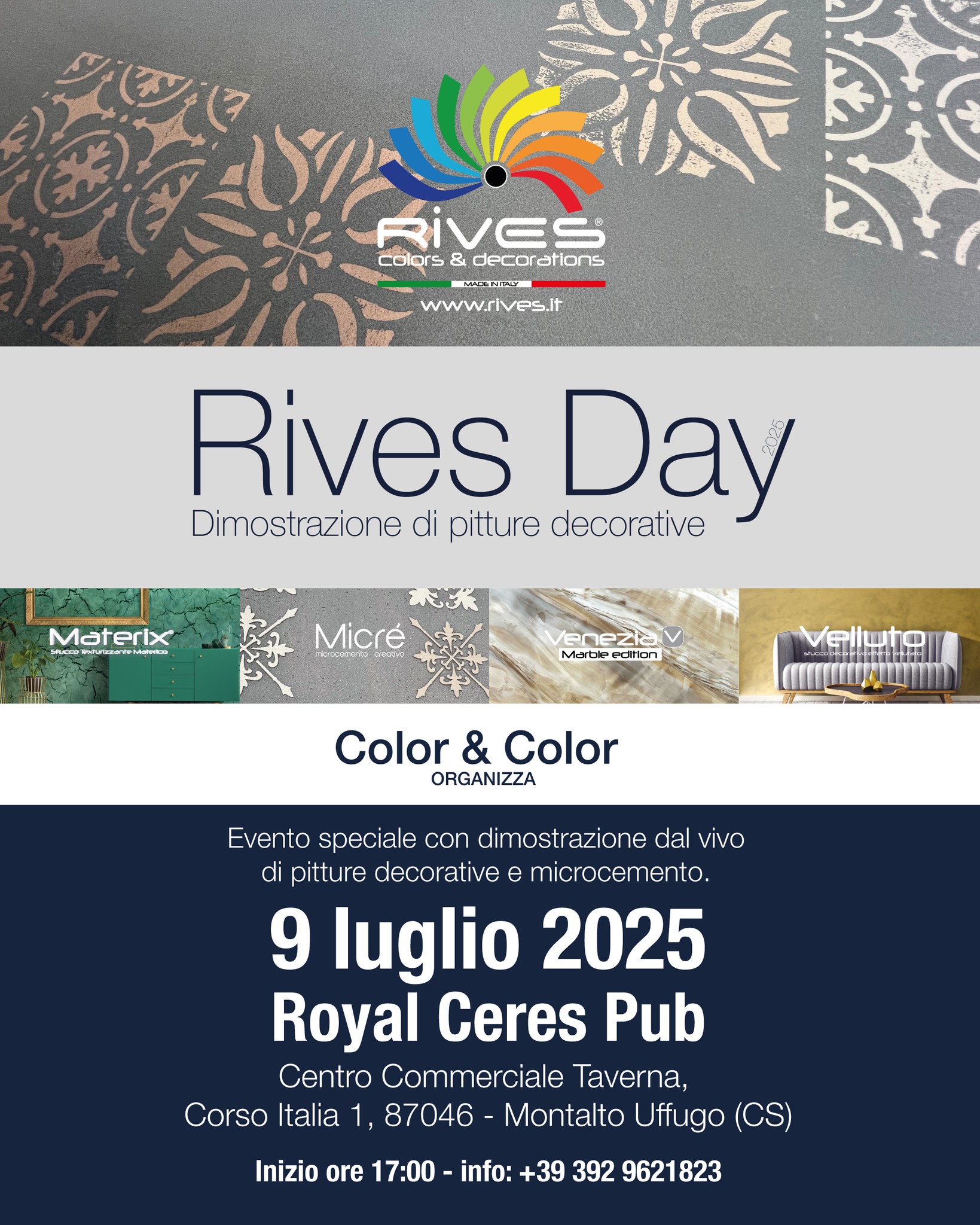 Rives Colors and Decorations Italia | Salice Salentino
