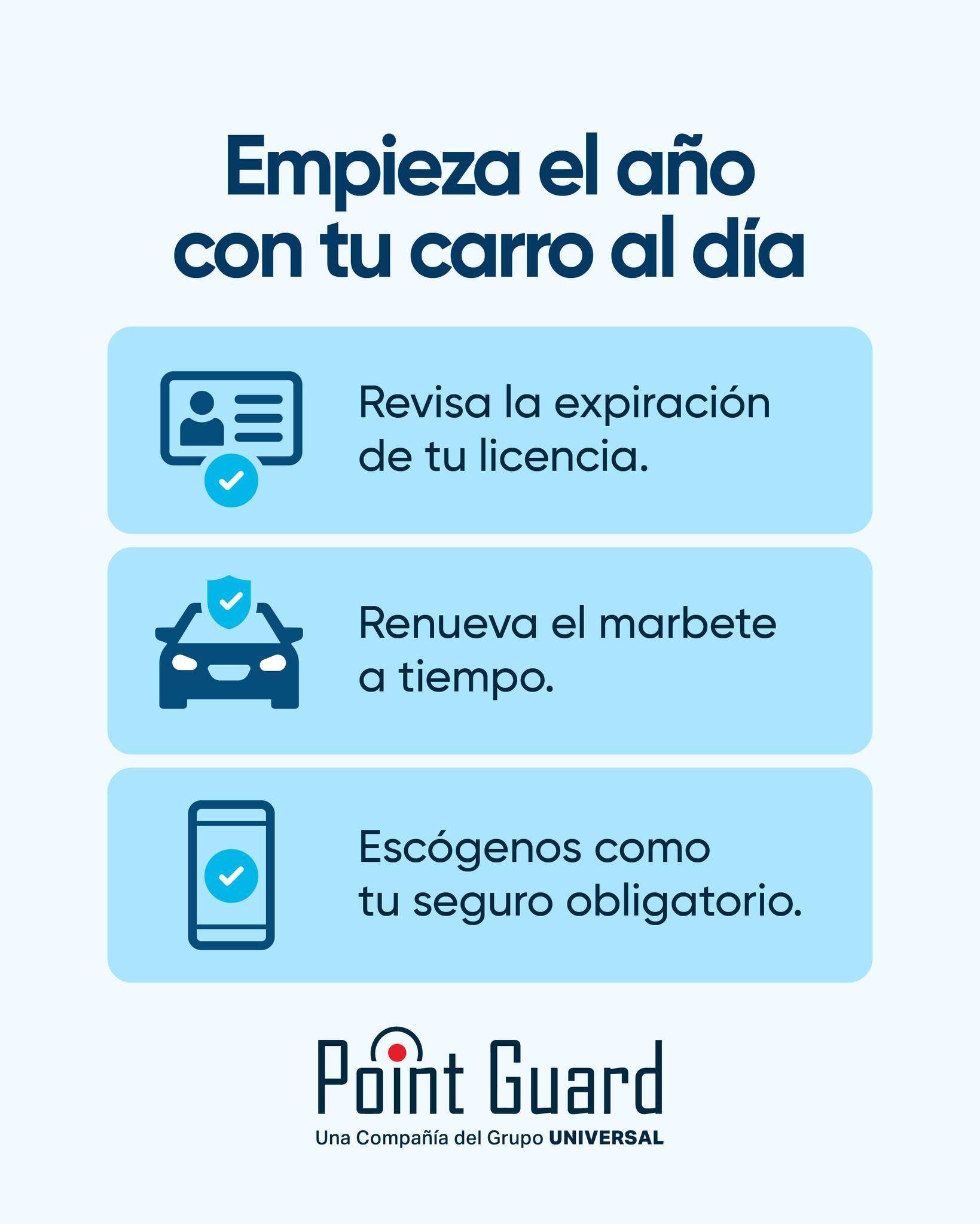 ¡AGRANDA tu seguro obligatorio con... - Point Guard Insurance | Facebook