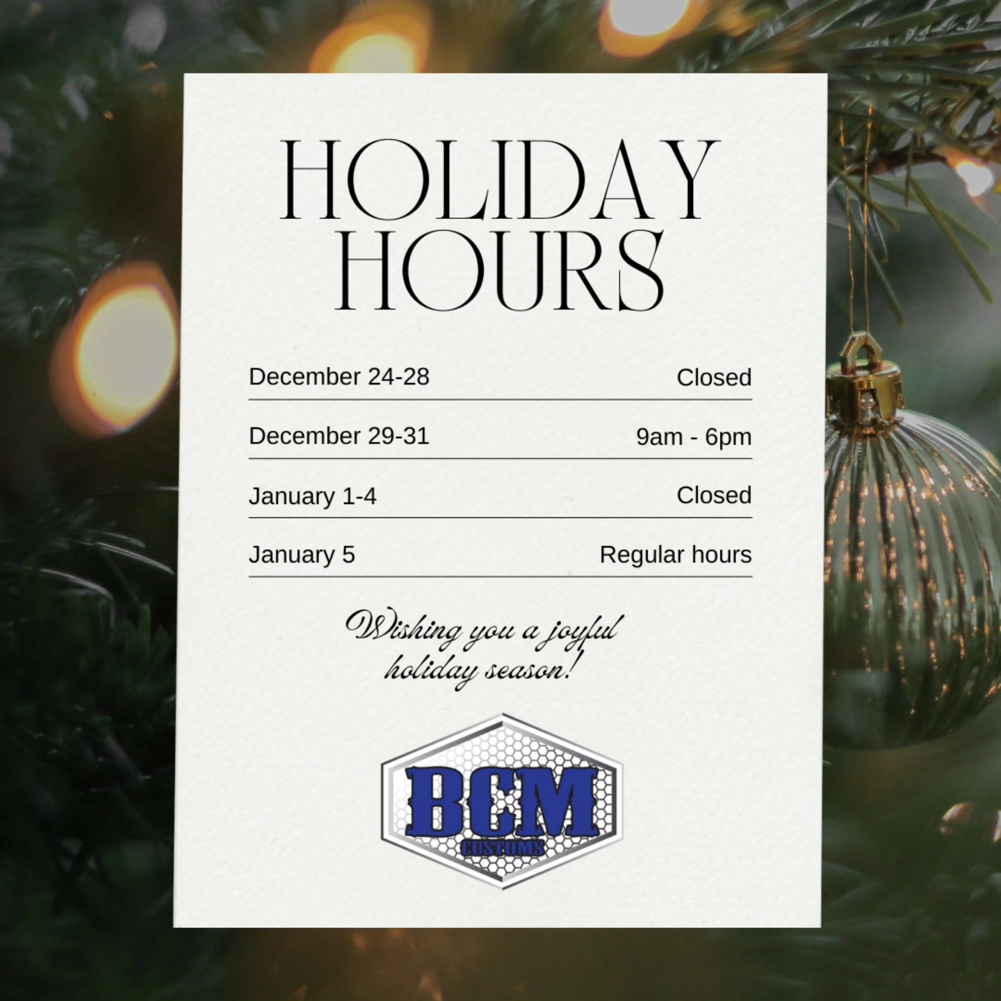 BCM Customs - BCM Customs added a new photo — at BCM Customs.