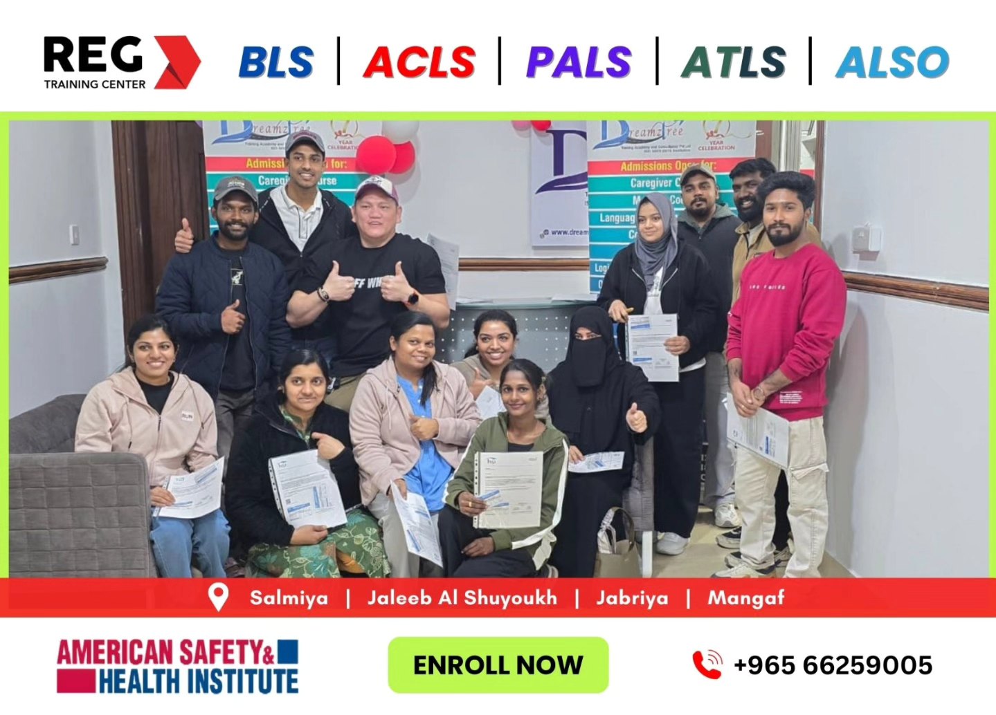 REG - Congratulations to our BLS Batch – Abuhalifa 👏 Your dedication to ...