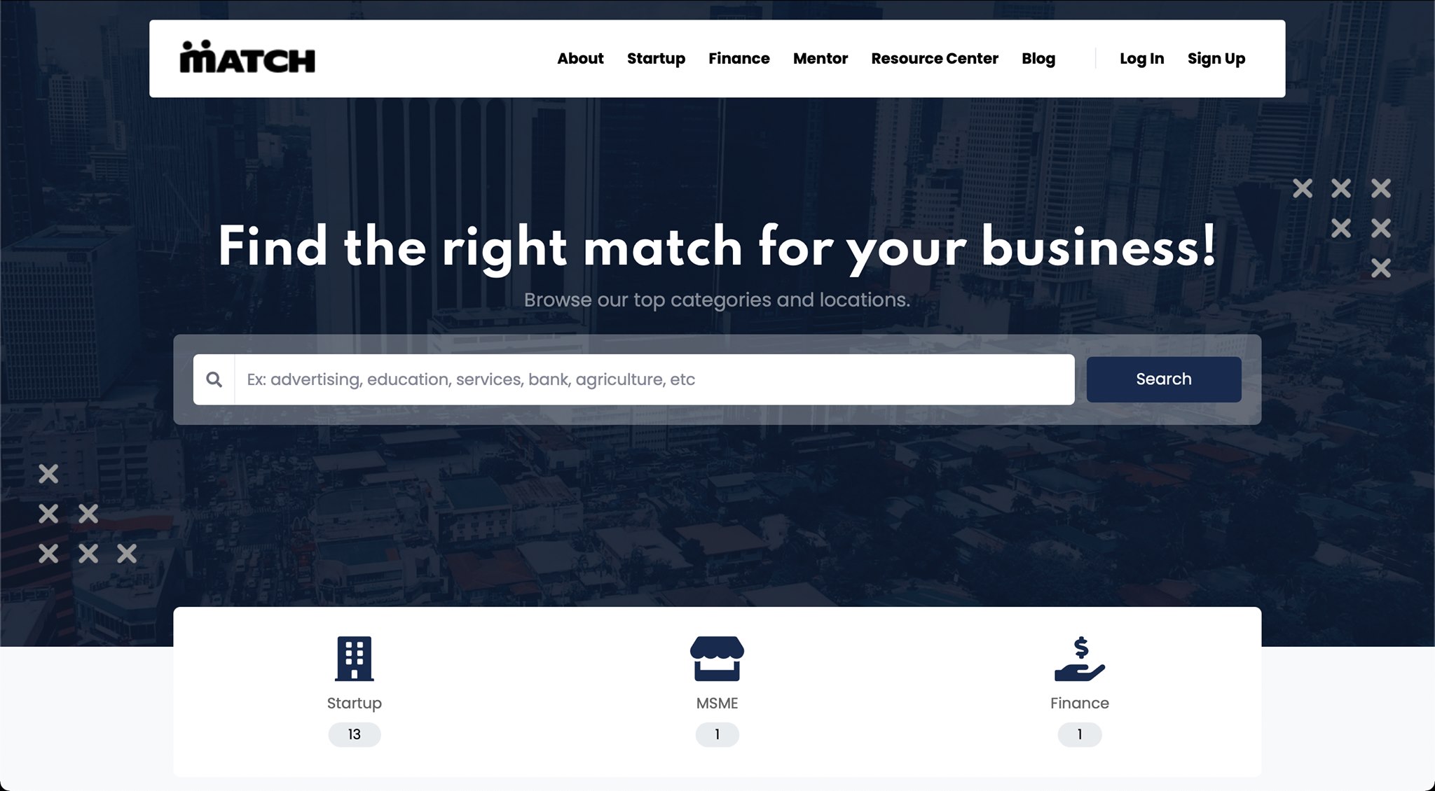 Project Match - StartUp Village supported by USAID...