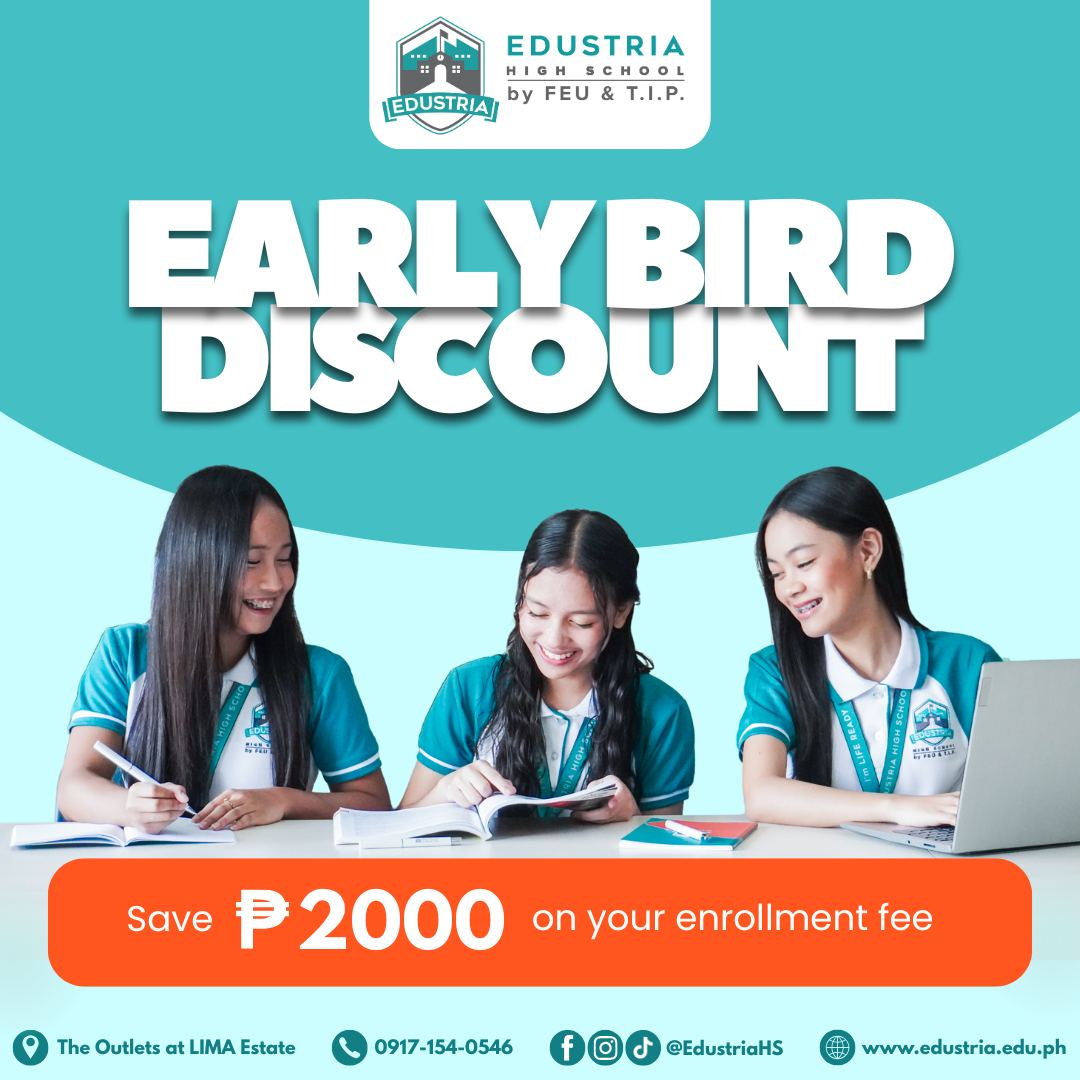 Edustria High School by FEU and T.I.P | Lipa City