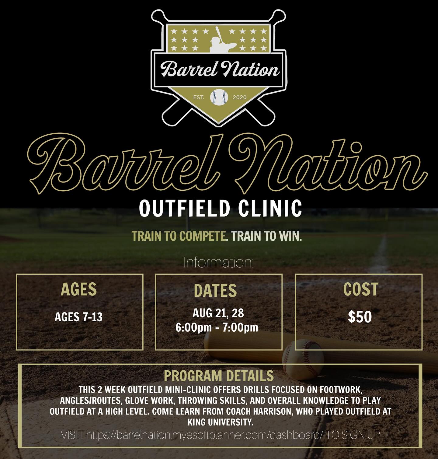 Barrel Nation - 🚨Infield & Outfield Clinic🚨 Still... | Facebook