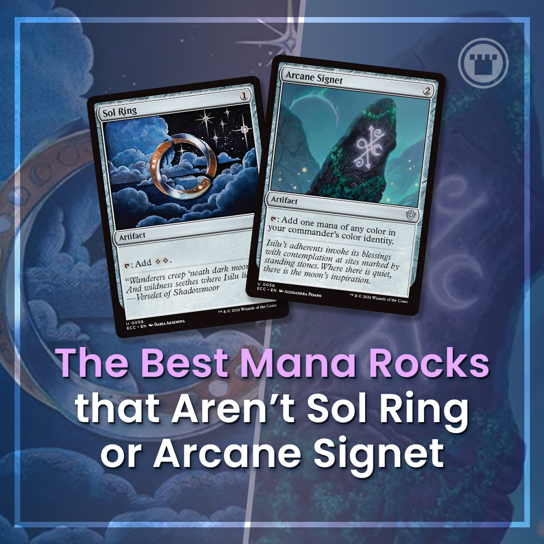 Card - When you build a new Commander deck, Sol Ring and Arcane Signet ...