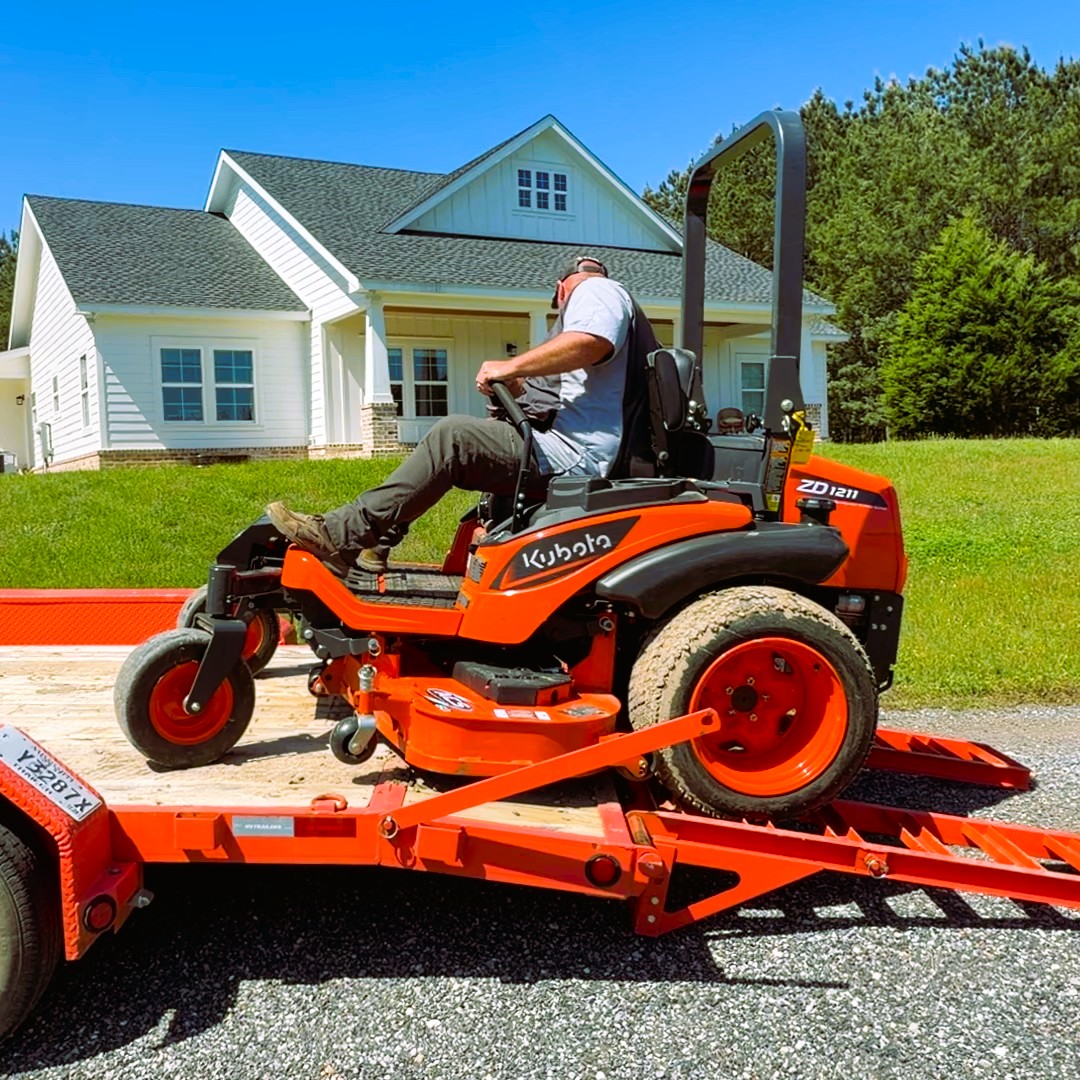 Another awesome machine from Parish Tractor to demo on Piney Grove