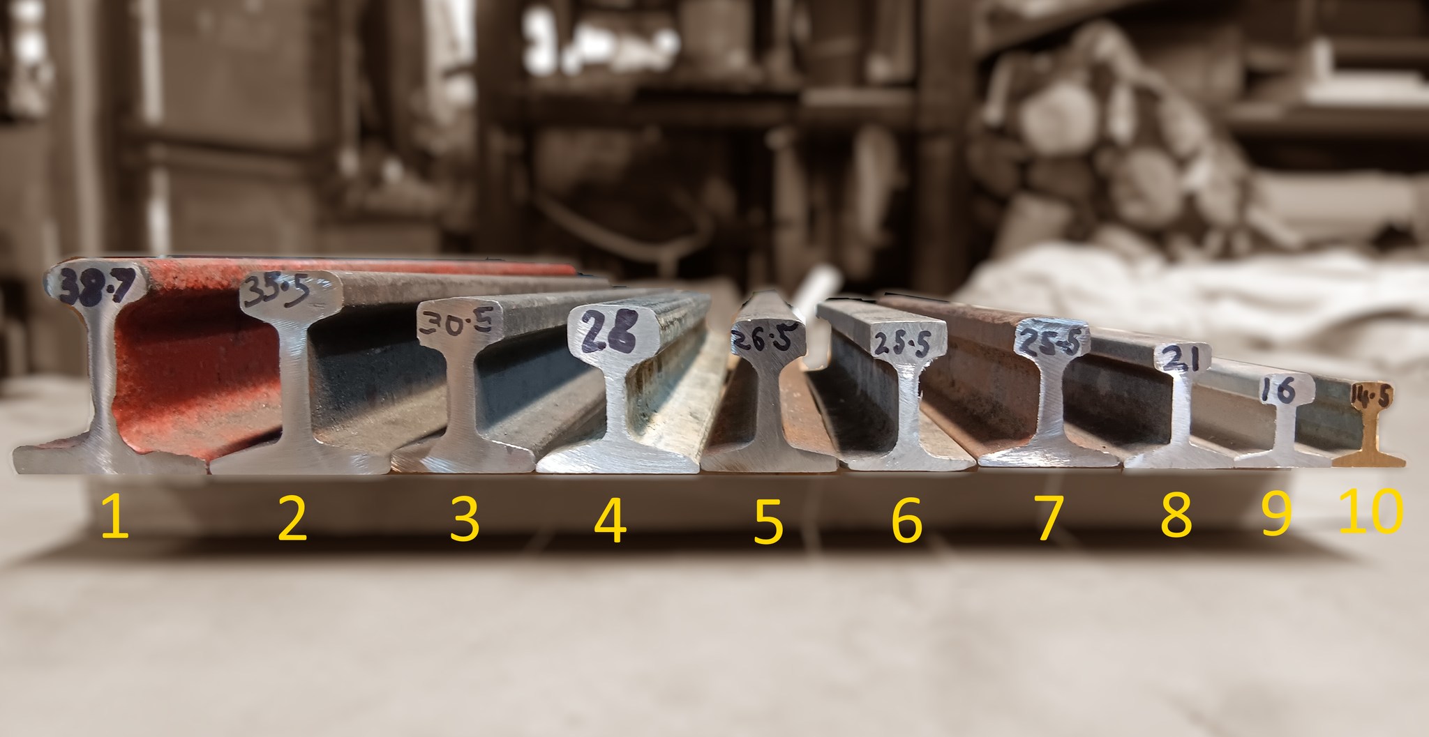 Ride - A very useful collection of rail samples I use for checking ...