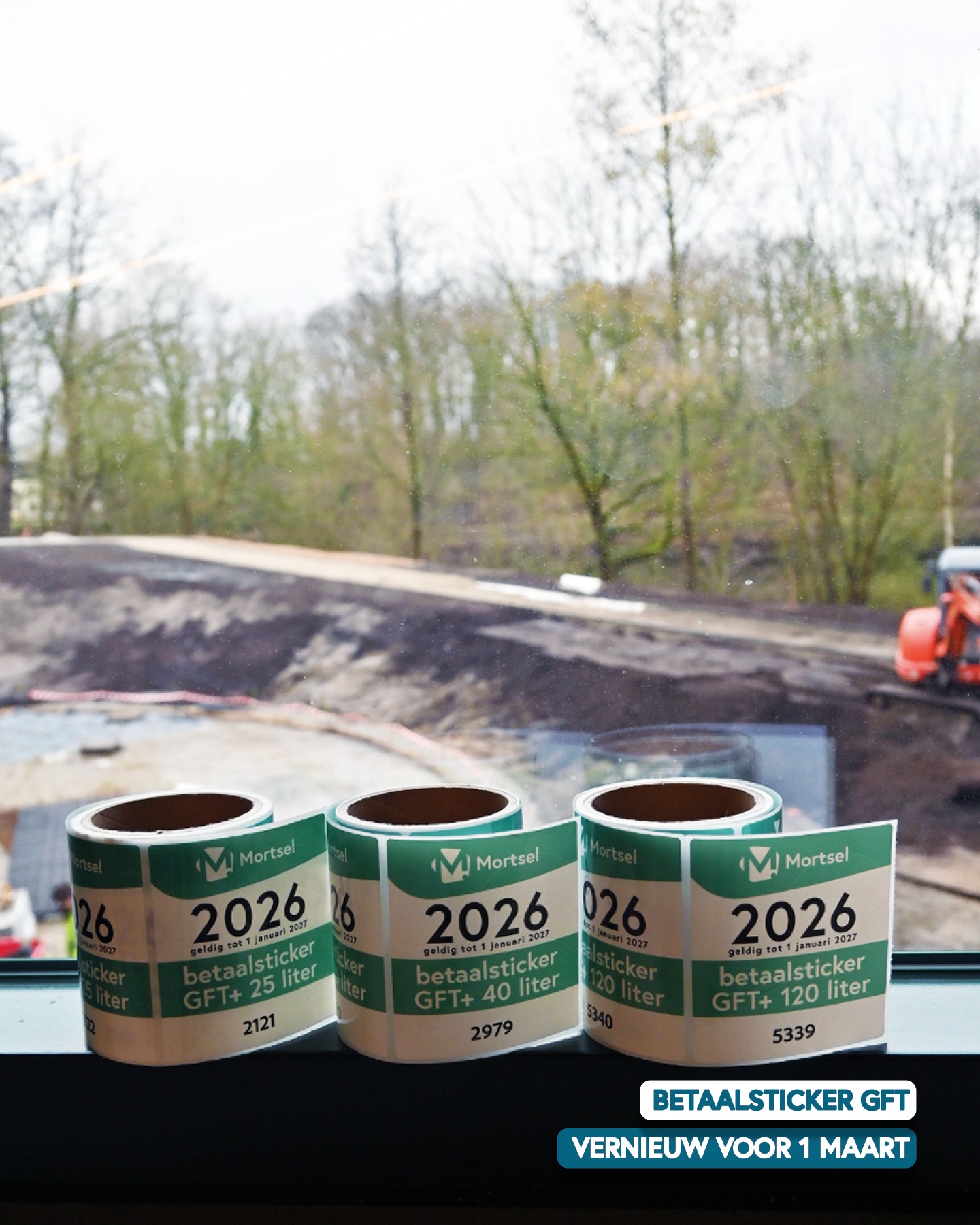 Stad Mortsel - 🥦 Vernieuw je gft-afvalsticker vóór 1... | Facebook