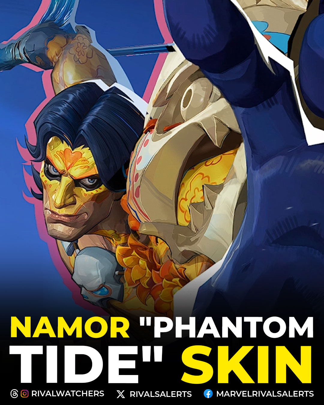 First look at Namor’s Phantom Tide... - Marvel Rivals News | Facebook