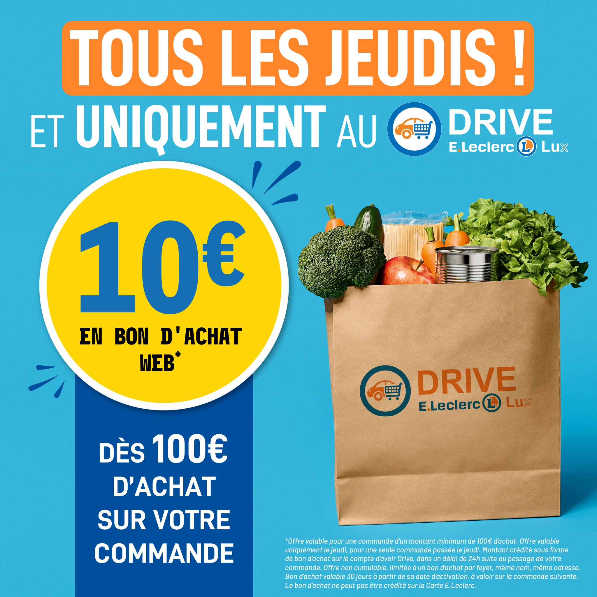 E.Leclerc - 👀 Magasin et Drive fermés aujourd’hui ? Oui. Mais votre bon ...