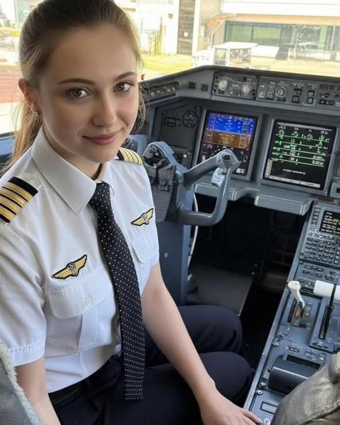 Charlesworth - That confident smile of a pilot ready to conquer the day ...