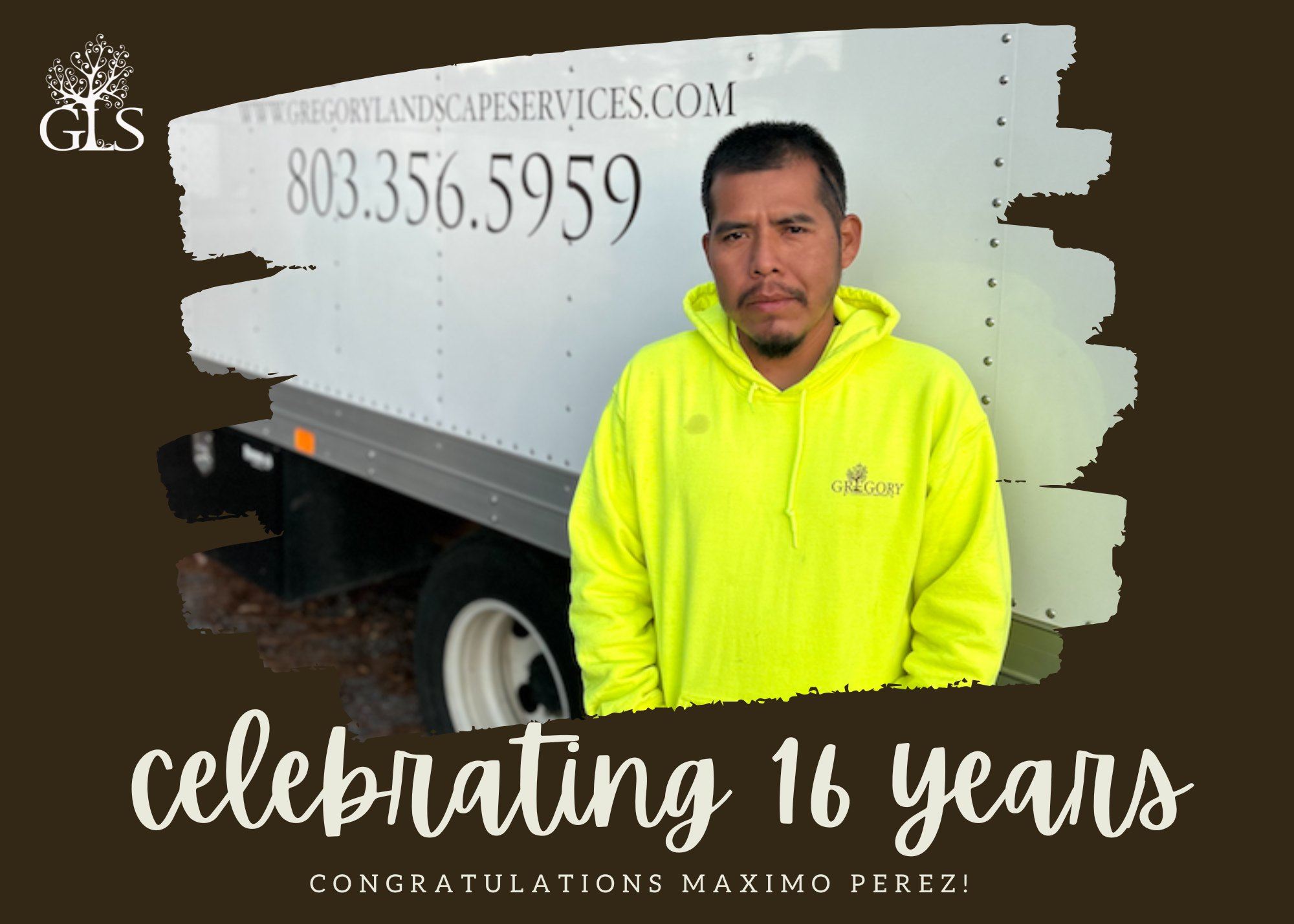 Gregory - Congratulations to this dependable crew leader! Maximo is a ...