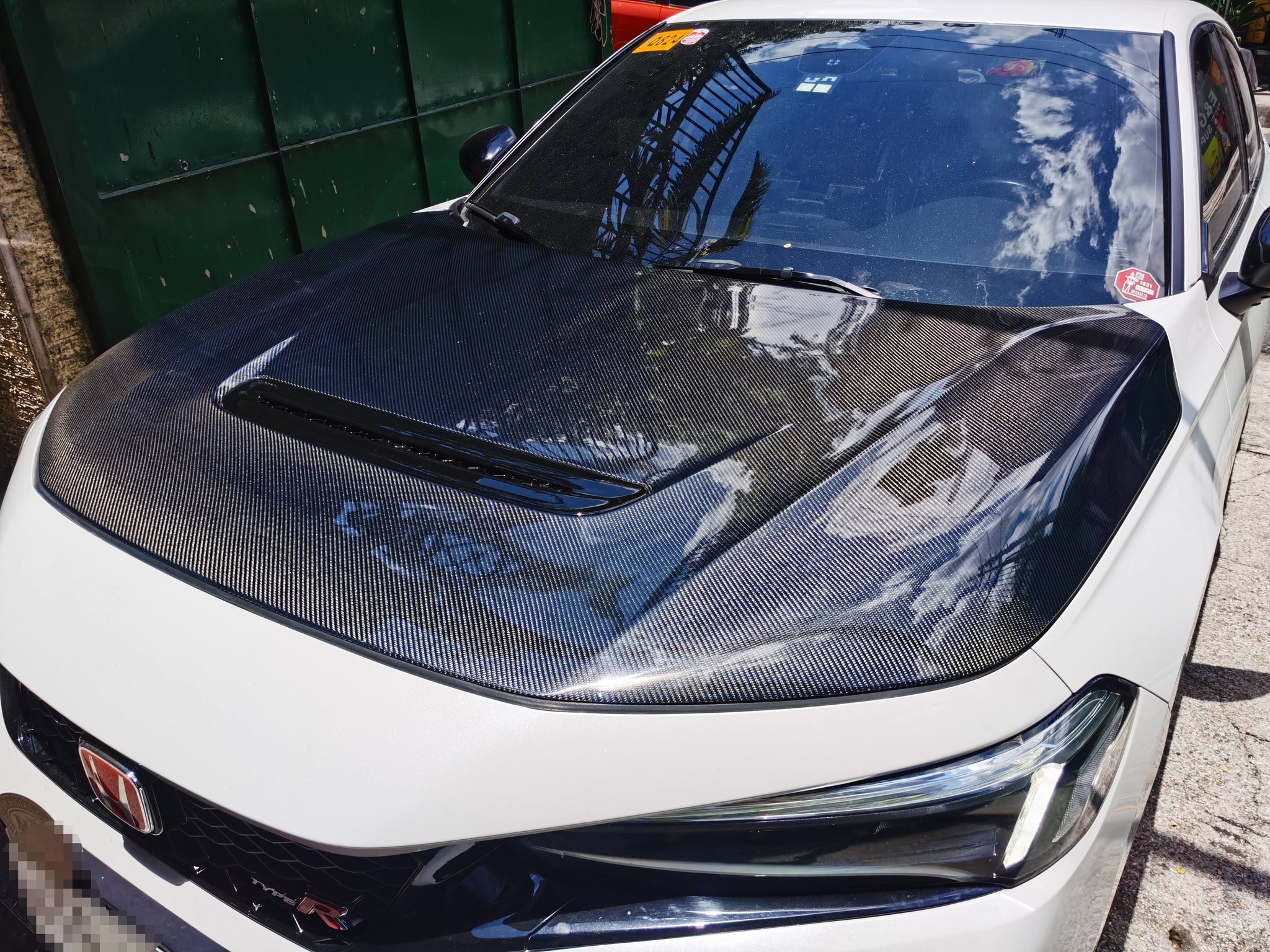 Kingz - 👊 #Installed 👌 🆕 “All New” CIVIC TYPE R FL5 CARBON FIBER HOOD ...