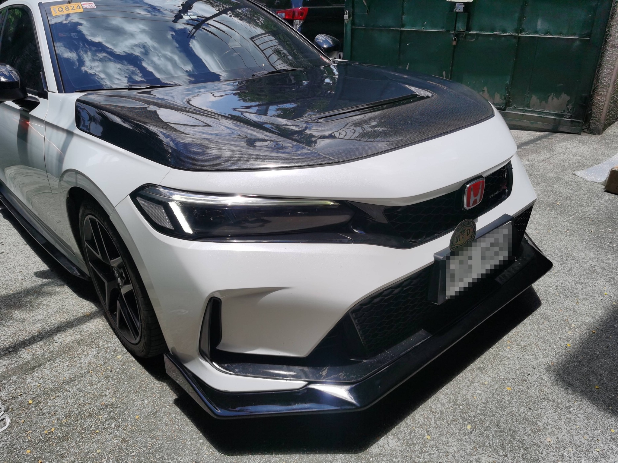 Kingz - 👊 #Installed 👌 🆕 “All New” CIVIC TYPE R FL5 CARBON FIBER HOOD ...