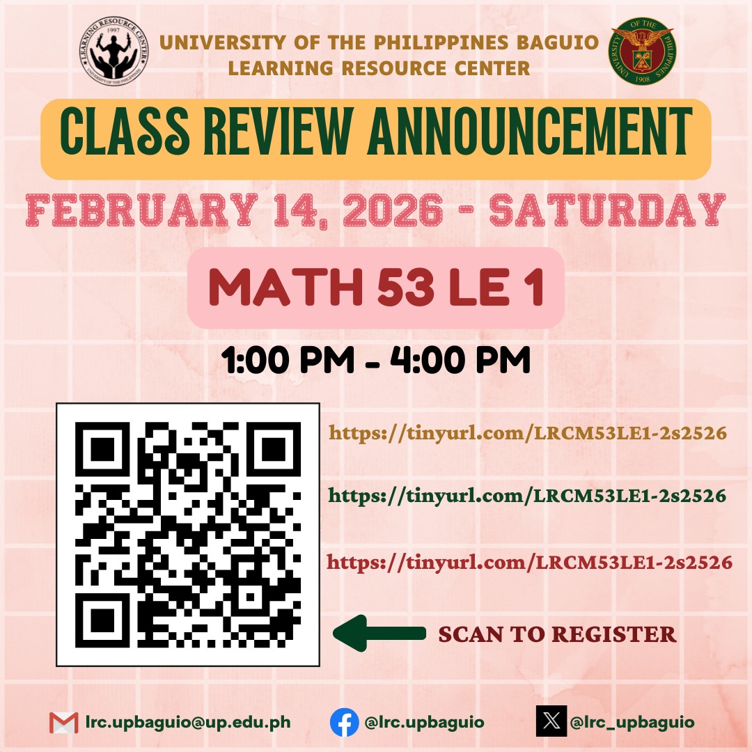 Learning - 📢𝐔𝐏𝐁 𝐋𝐑𝐂 𝐂𝐋𝐀𝐒𝐒 𝐑𝐄𝐕𝐈𝐄𝐖 𝐀𝐍𝐍𝐎𝐔𝐍𝐂𝐄𝐌𝐄𝐍𝐓: Registration for the ...