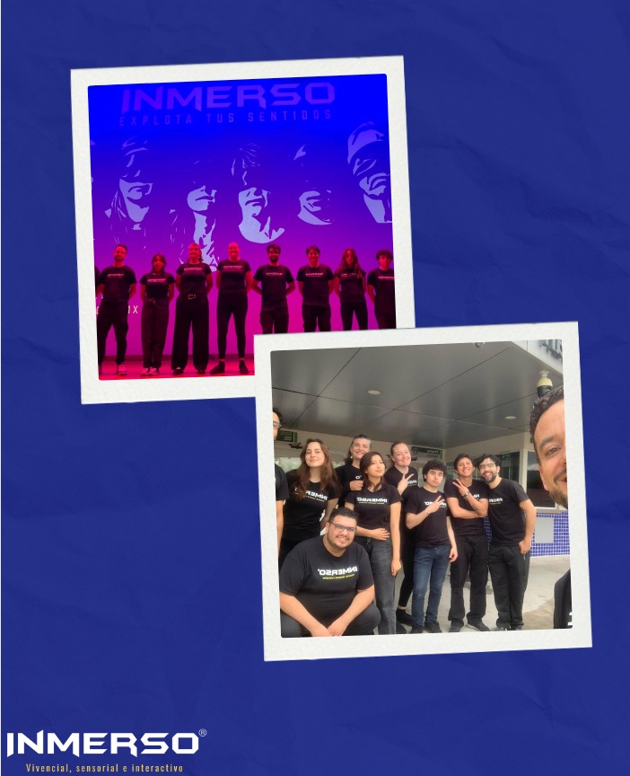Inmerso - El equipo de Inmerso en su primera función en Ecuador Quito ...