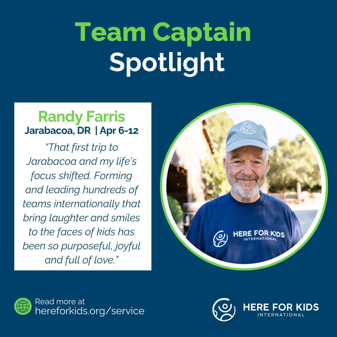 Meet this Team Captain:... - Here For Kids International | Facebook