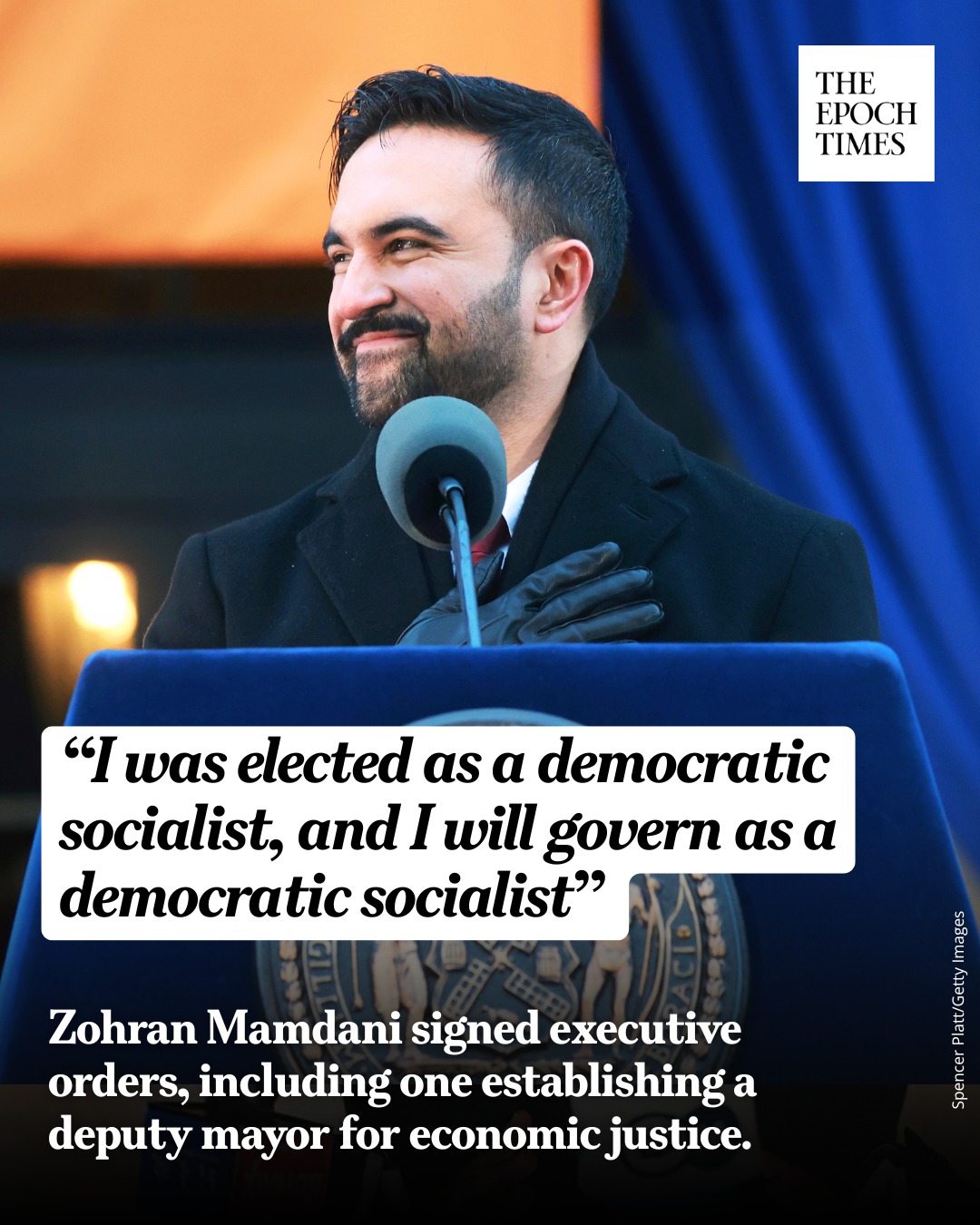 The Epoch Times - New York City Mayor Zohran Mamdani... | Facebook