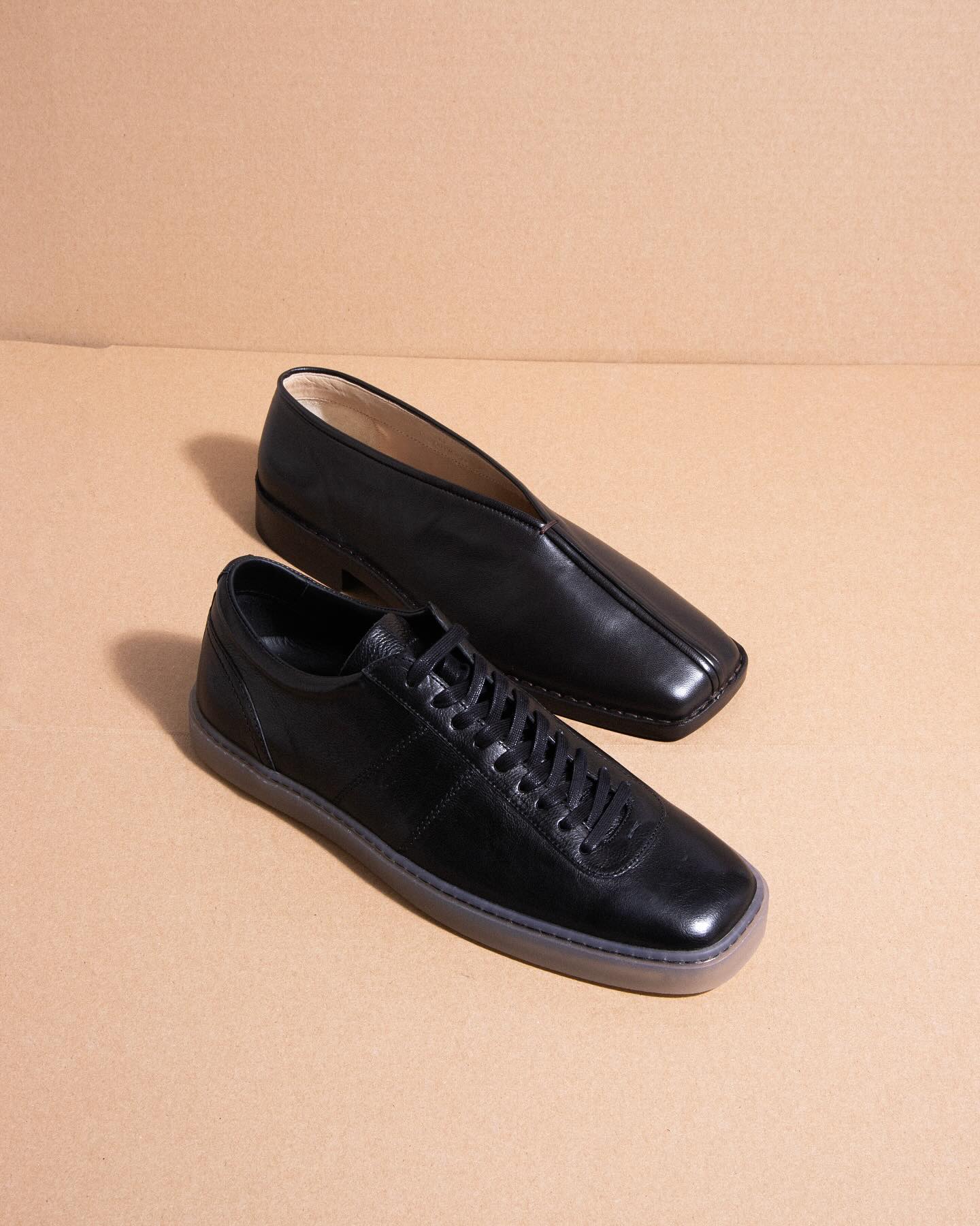 Lemaire Linoleum Laced Up Sneakers & Flat Piped Sneakers 