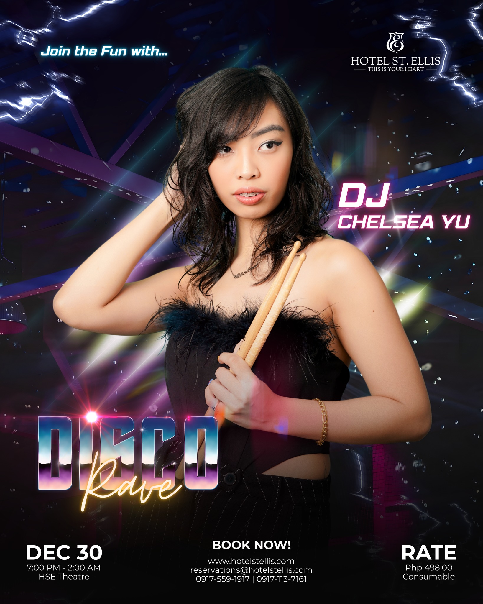 Hotel - An Explosive Year-End Rave Led by Chelsea Yu More than a DJ ...
