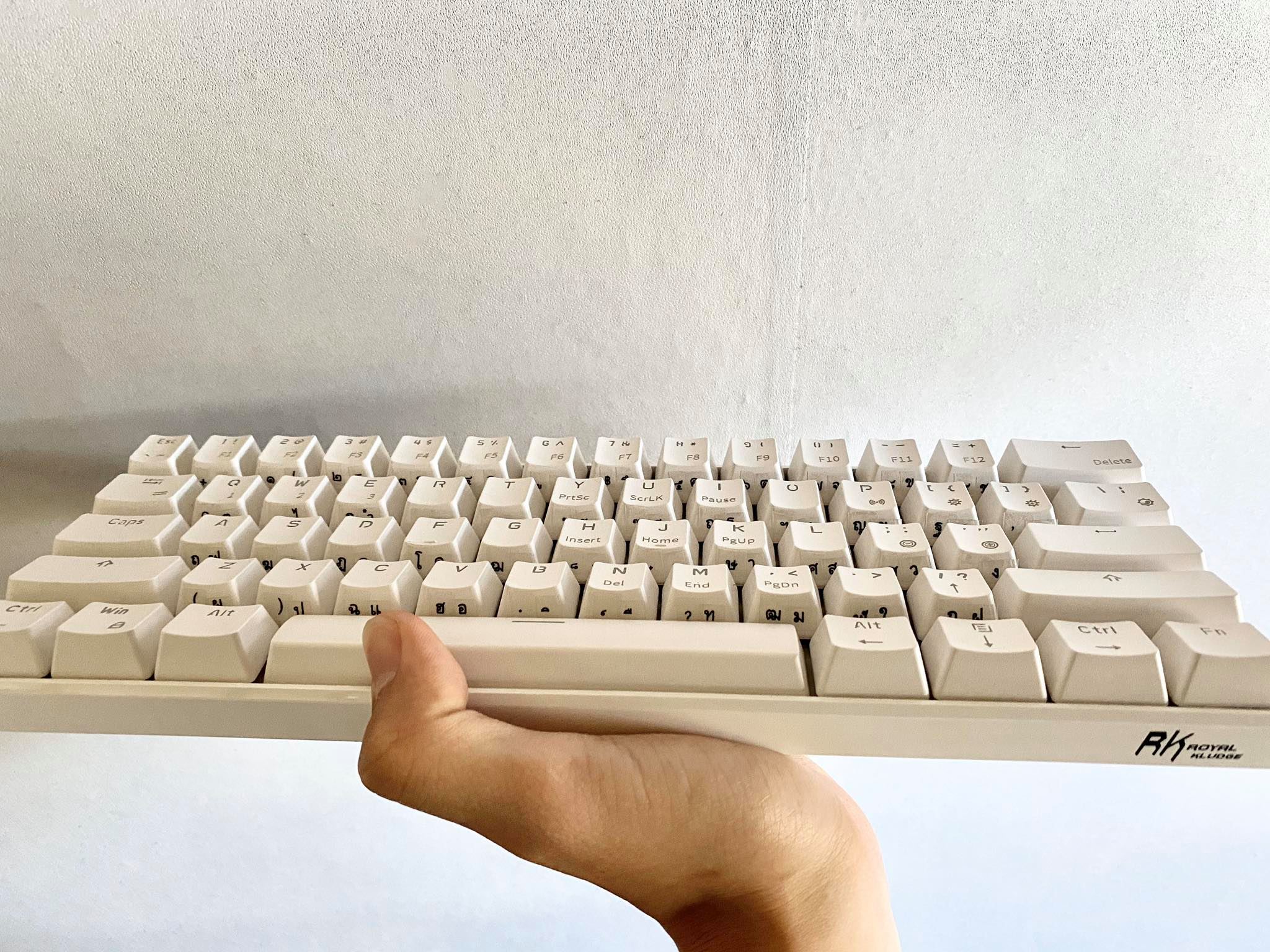 KK KeyCaps - RK61 งานติดคีย์ไทยครับ เตรียมตัวจัดส่ง...