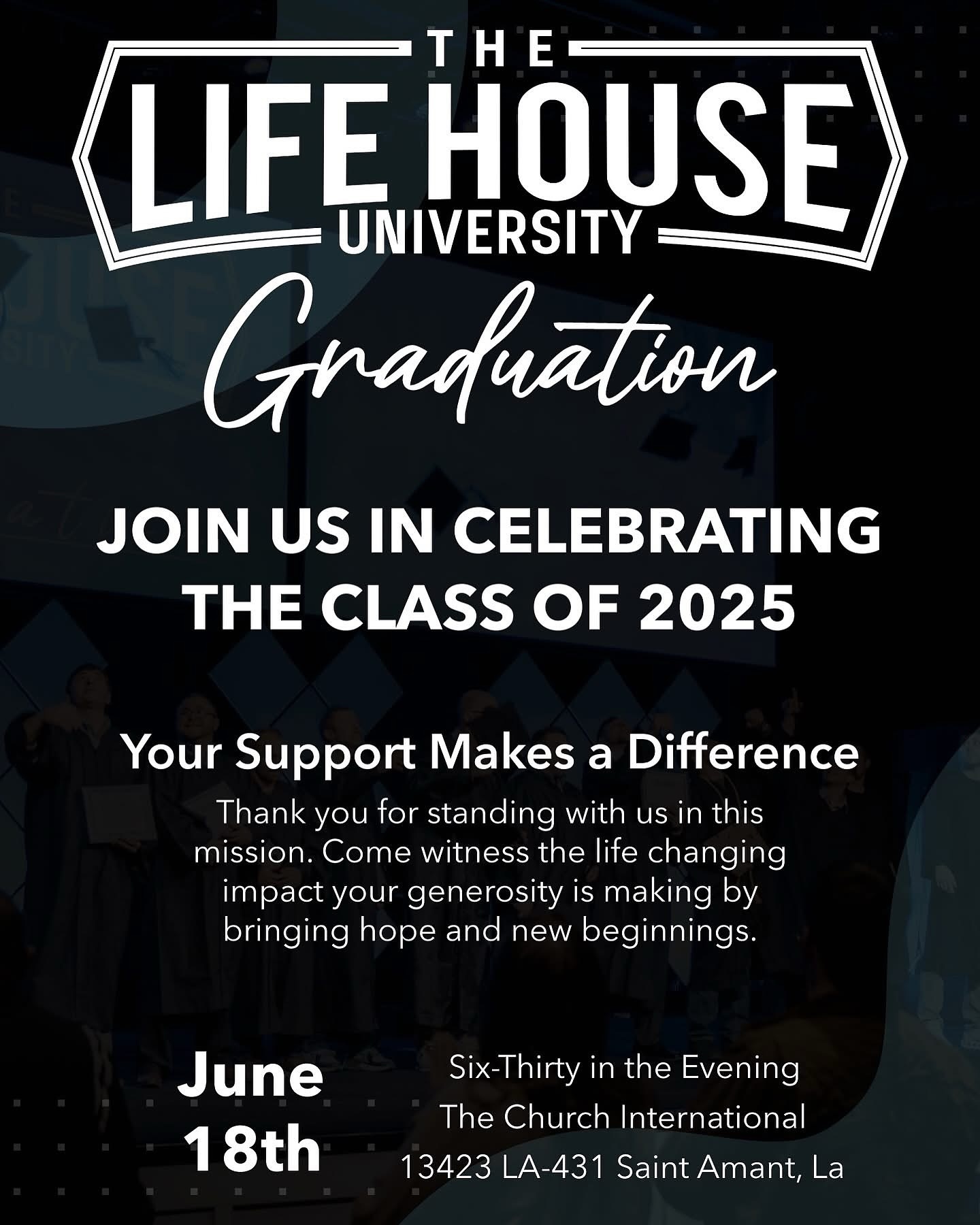 The Life - 🎓 The countdown is on — Life House Graduation starts in just ...