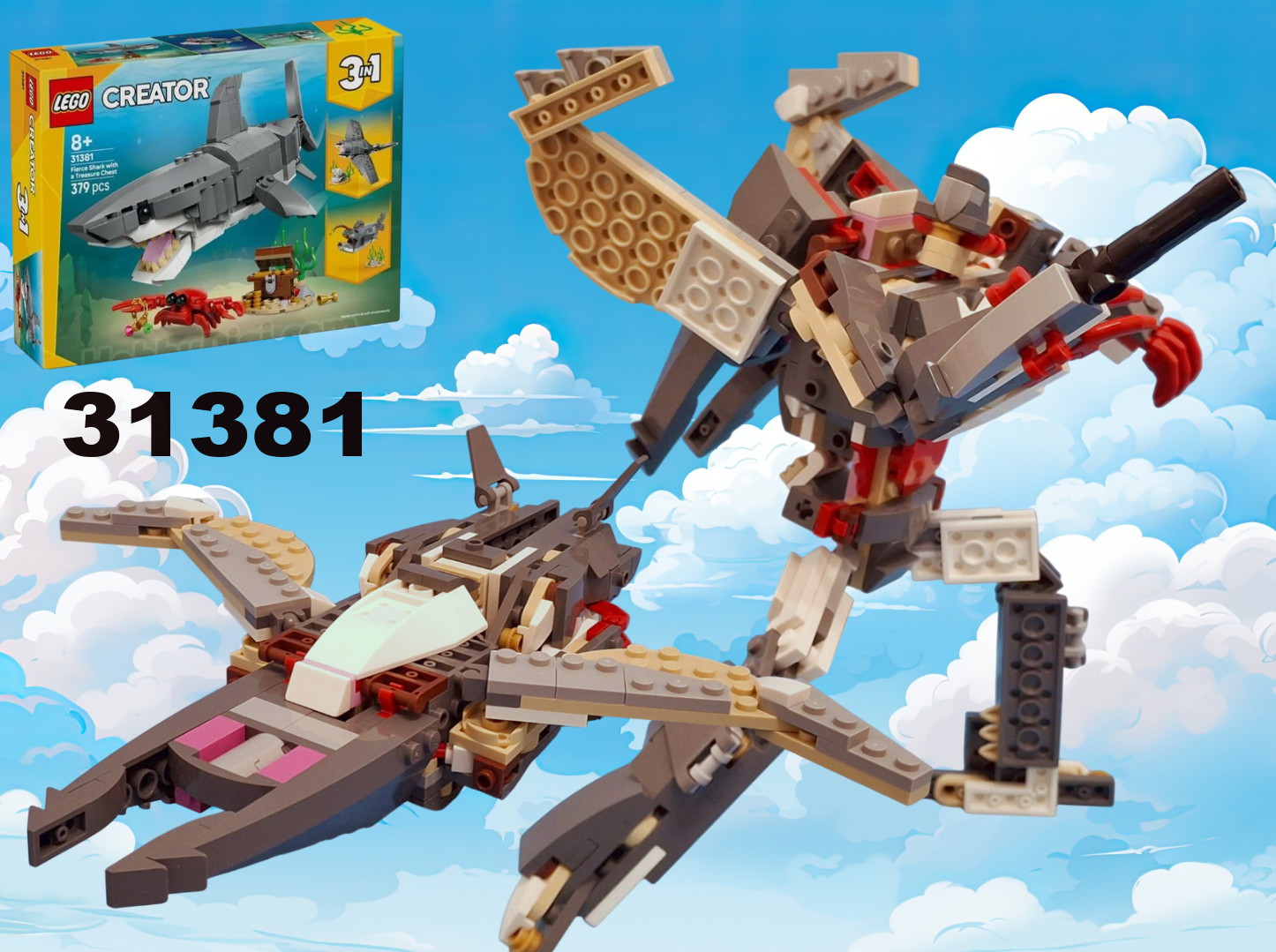 This is my first Transformer made using the brand new 2026 LEGO