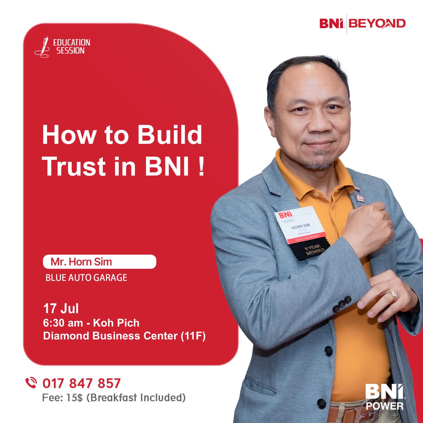 BNI Power - Phnom Penh 2, Cambodia