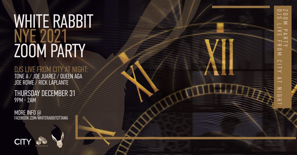 White Rabbit NYE 2021 Zoom Party