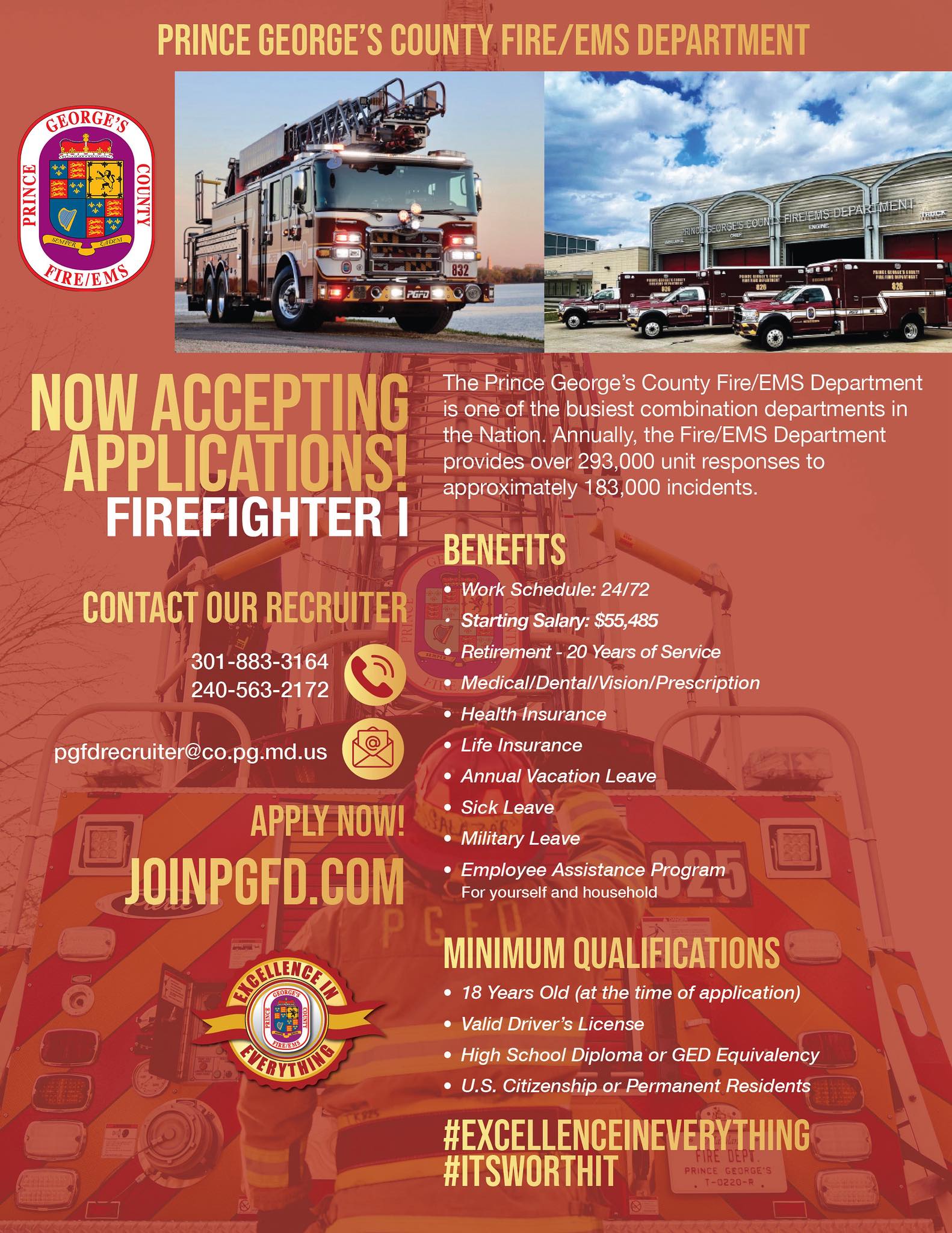 Official Prince George's County Fire/EMS Department Page