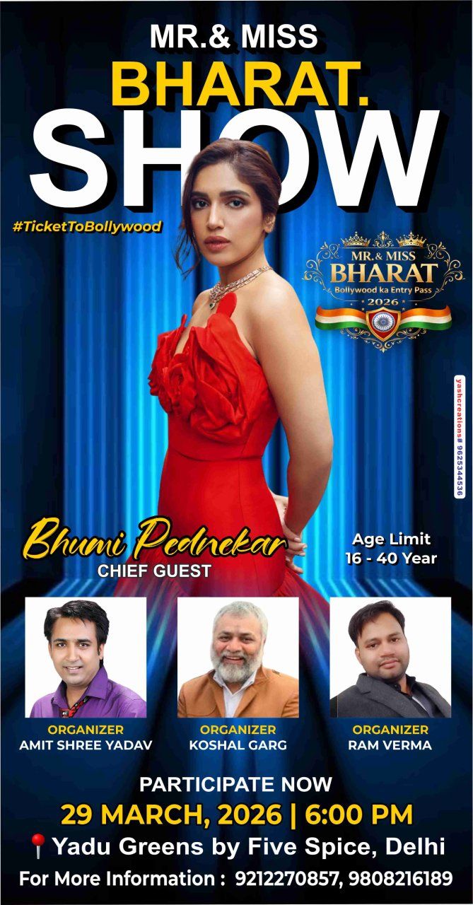 Manav - Hey guys! The wait is finally over — Mr. & Miss Bharat 2026 is ...