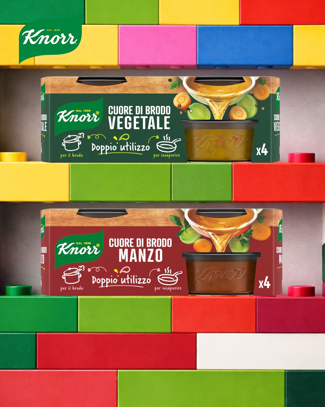 Knorr - La Giornata Mondiale dei Lego reinterpretata a modo nostro 🧱 ...