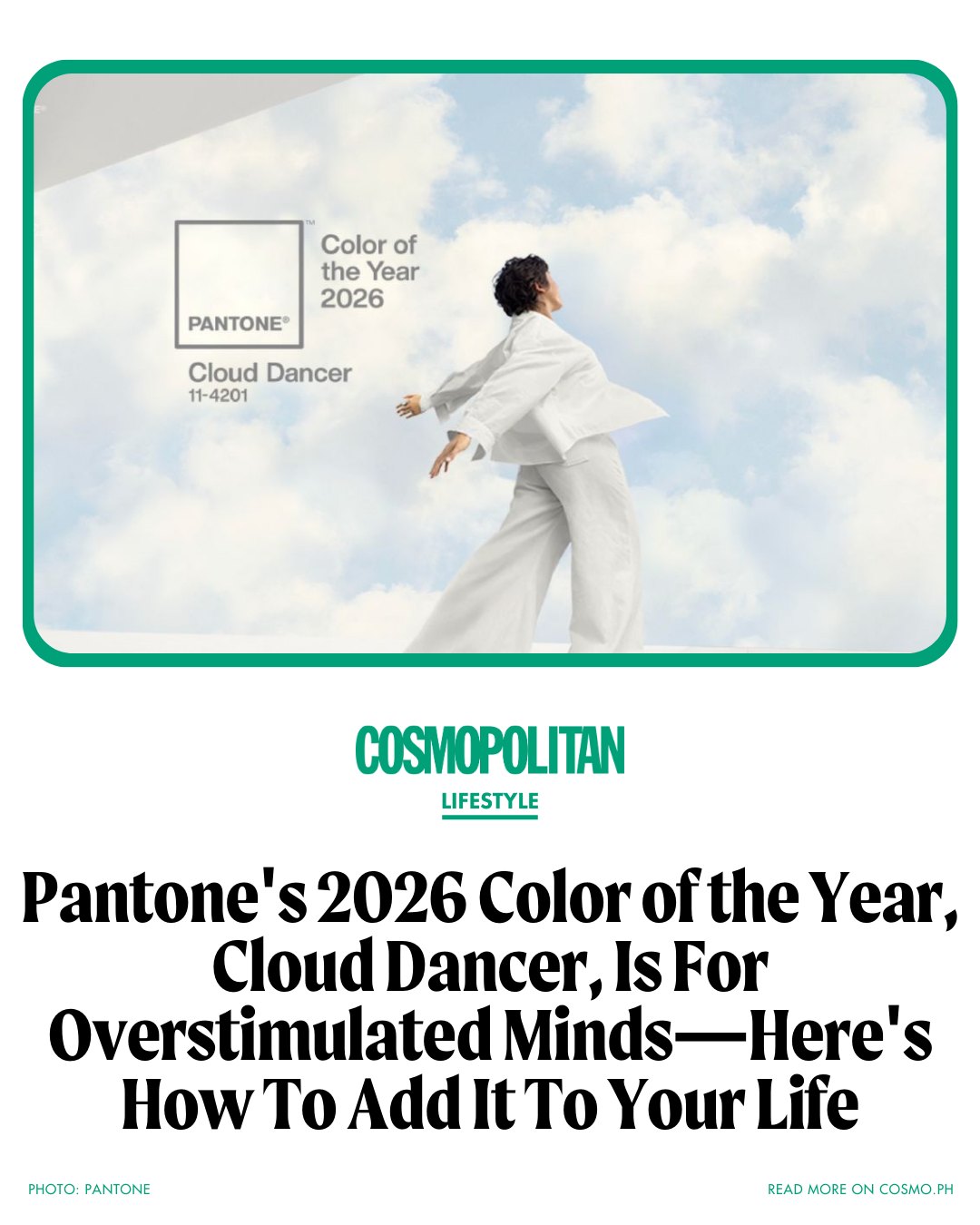 Cosmopolitan - It's a quiet, calming shade that reminds us we're ...