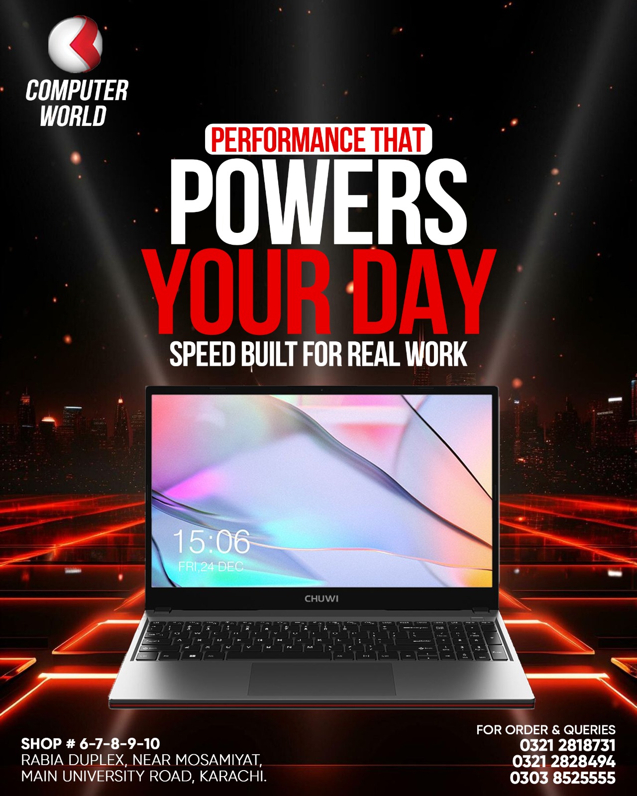 Computer - PERFORMANCE THAT POWERS YOUR DAY. 💻 Get the speed you need ...