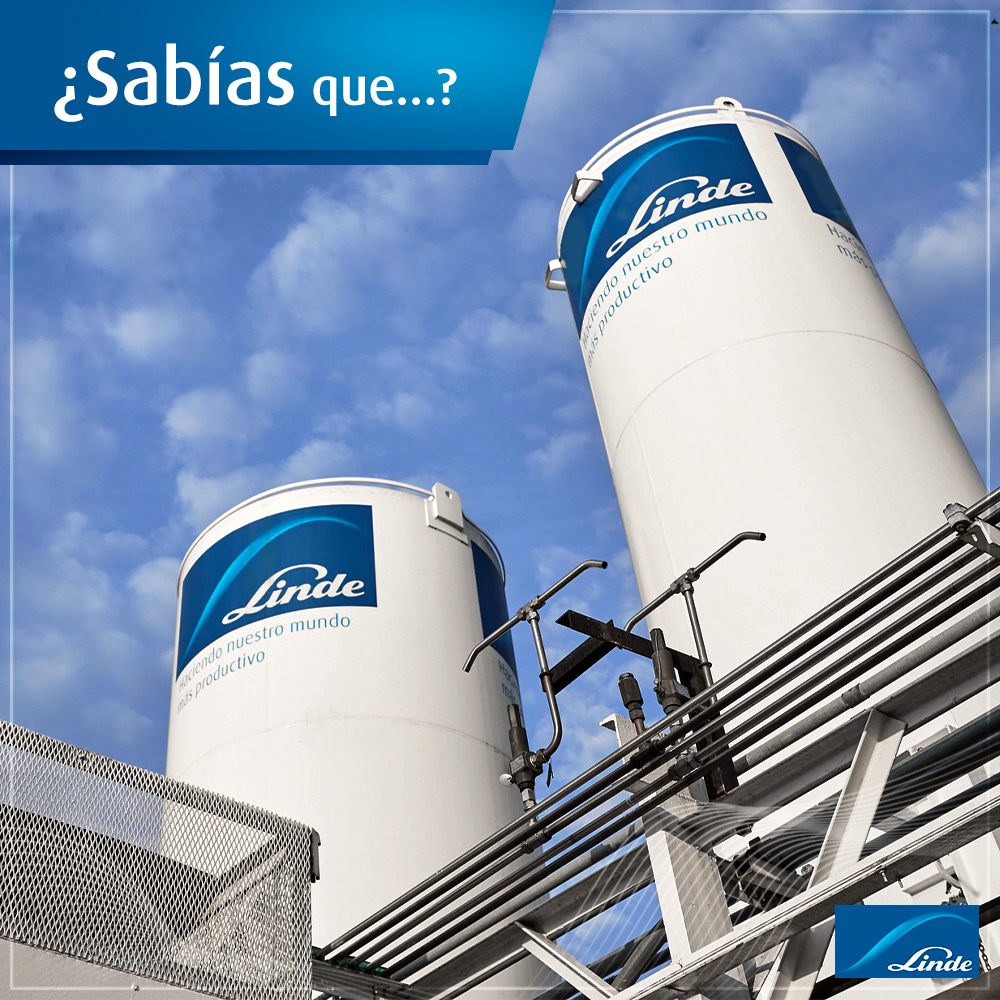 Linde - ¿Sabías que hay industrias que no usan cilindros de gas porque ...