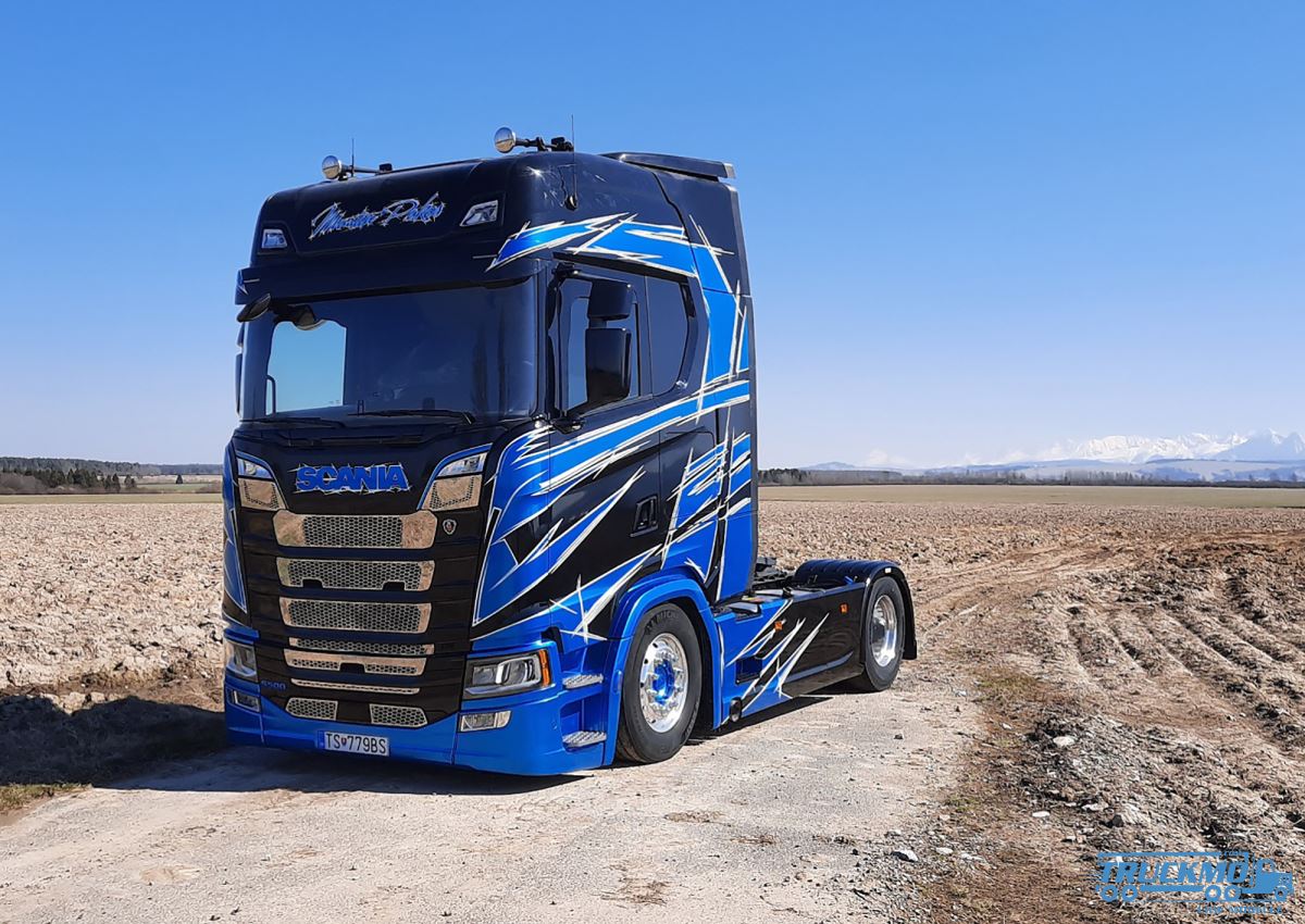 Trattore Scania S Highline CS20H Martin Pakos – Modellino 1:50 WSI Models 01-3157 - Foto 2