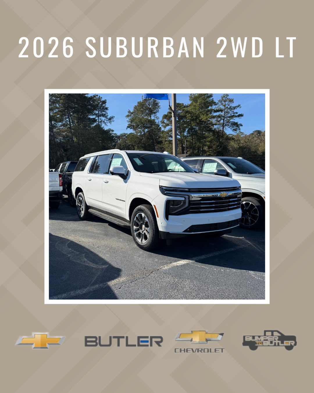 Butler - Space, comfort, and capability all in one — the 2026 Suburban ...