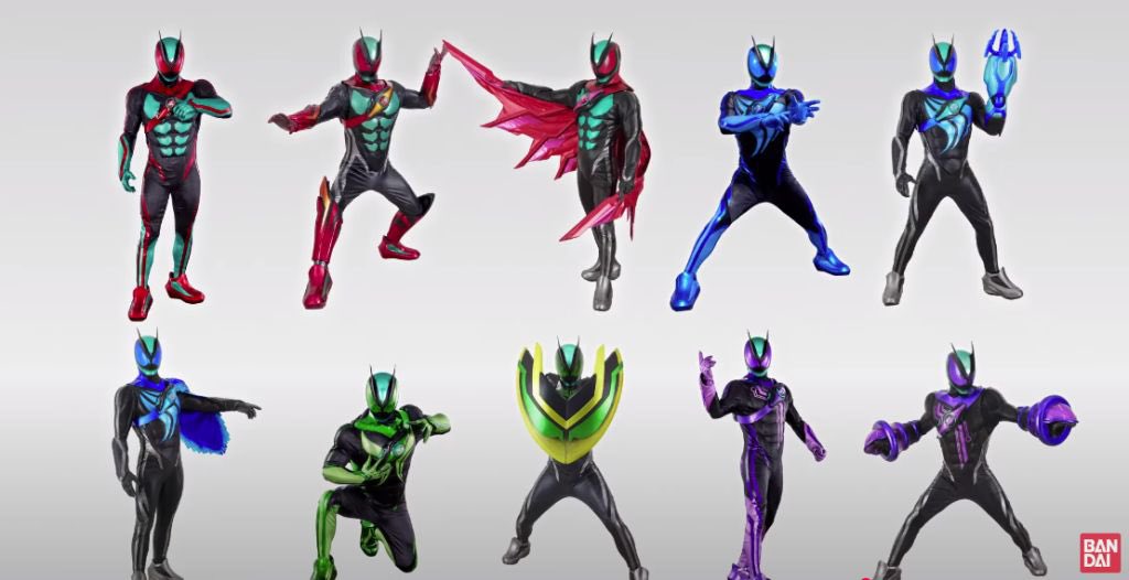 Toytograph - ร่างฟอร์มทั้ง 10 แบบ ของ Kamen Rider ZEZTZ | Facebook